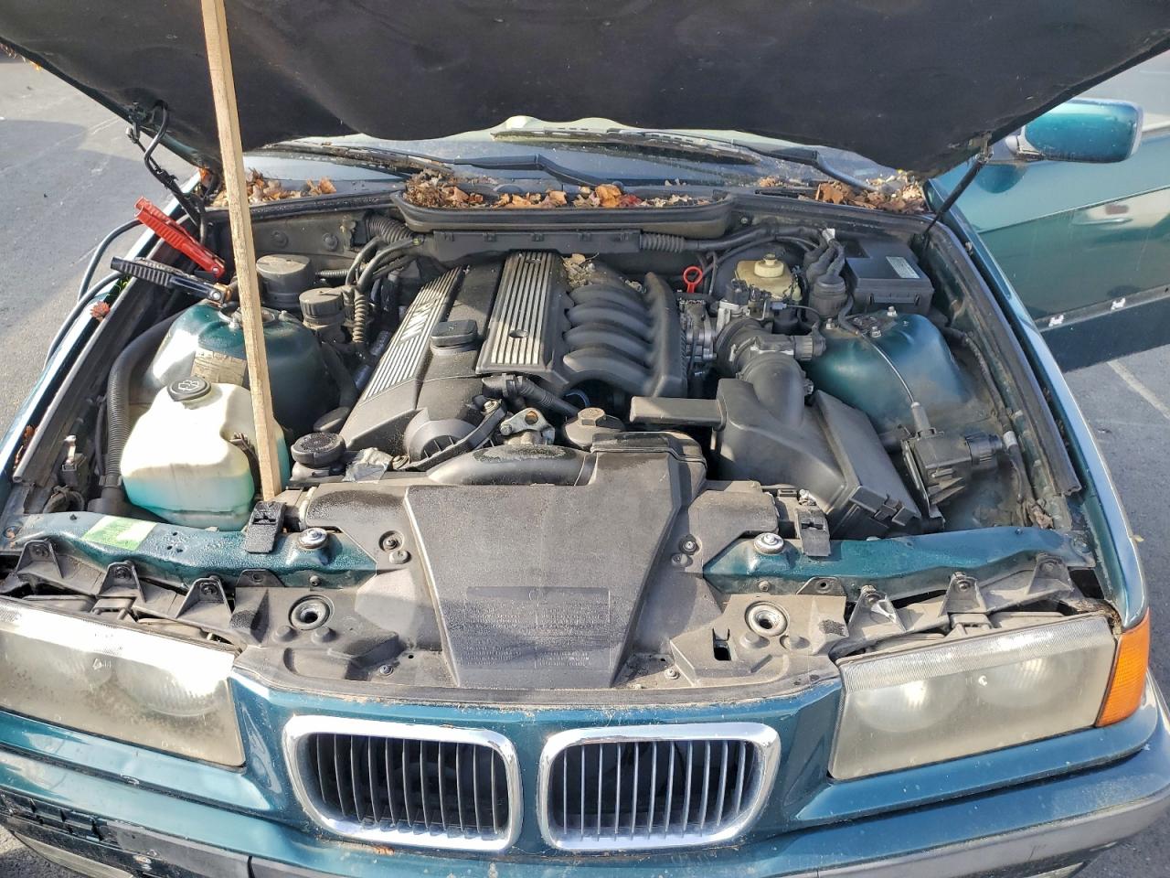 1997 Bmw 328 I Automatic Green vin: WBACD4324VAV48619