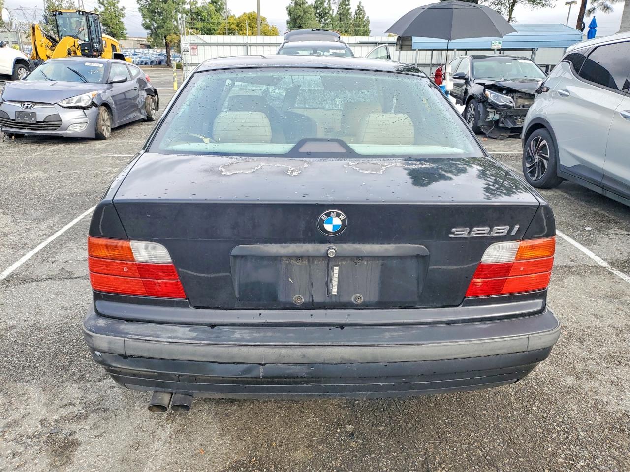 1998 Bmw 328 I Automatic Blue vin: WBACD4324WAV63414