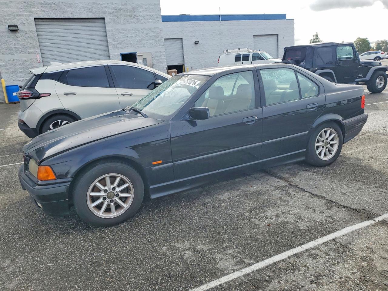 1998 Bmw 328 I Automatic Blue vin: WBACD4324WAV63414