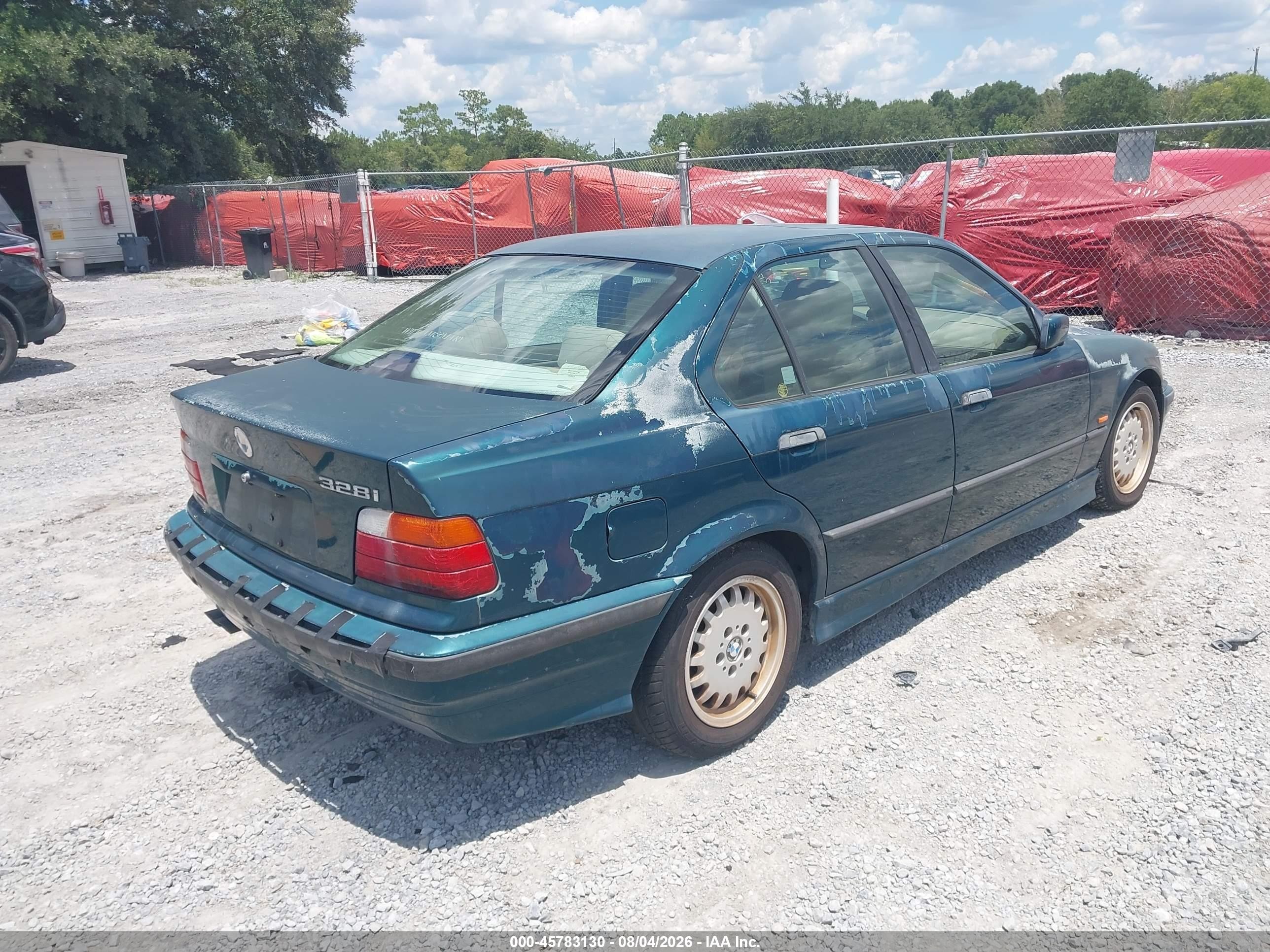 1998 Bmw 328i   Green vin: WBACD4325WAV58917
