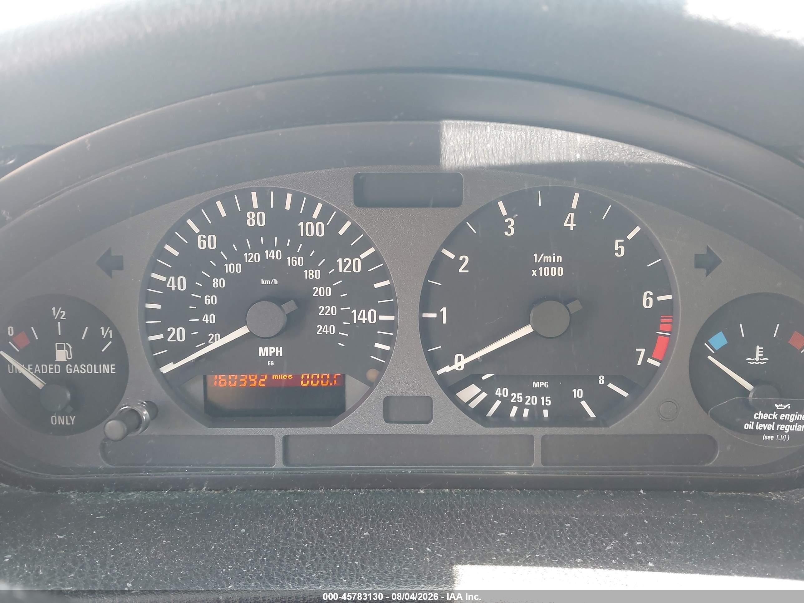 1998 Bmw 328i   Green vin: WBACD4325WAV58917