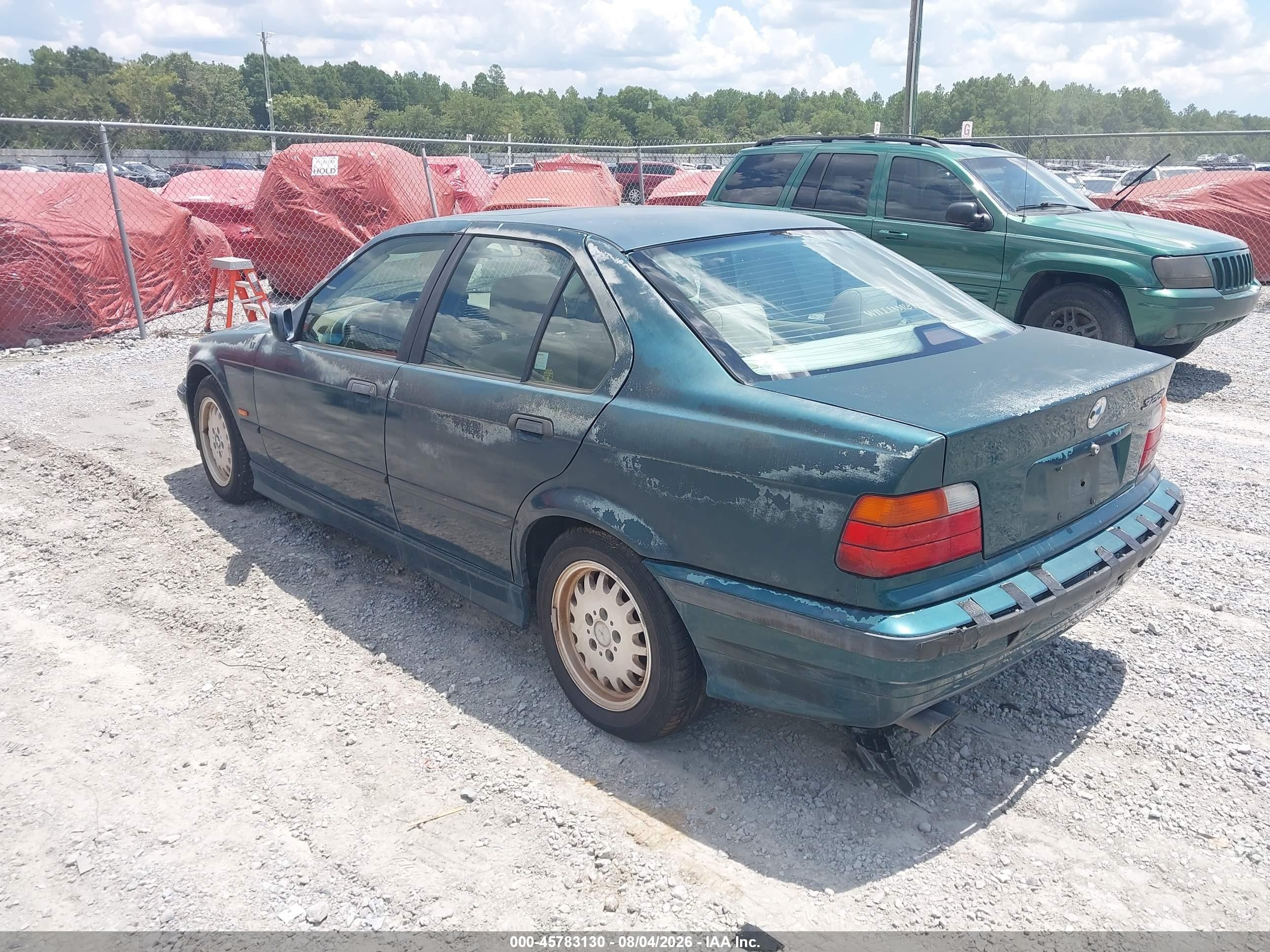1998 Bmw 328i   Green vin: WBACD4325WAV58917