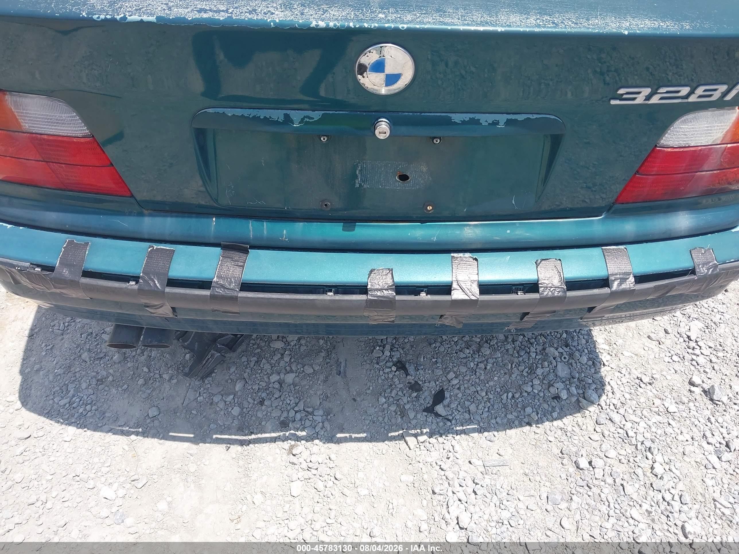 1998 Bmw 328i   Green vin: WBACD4325WAV58917