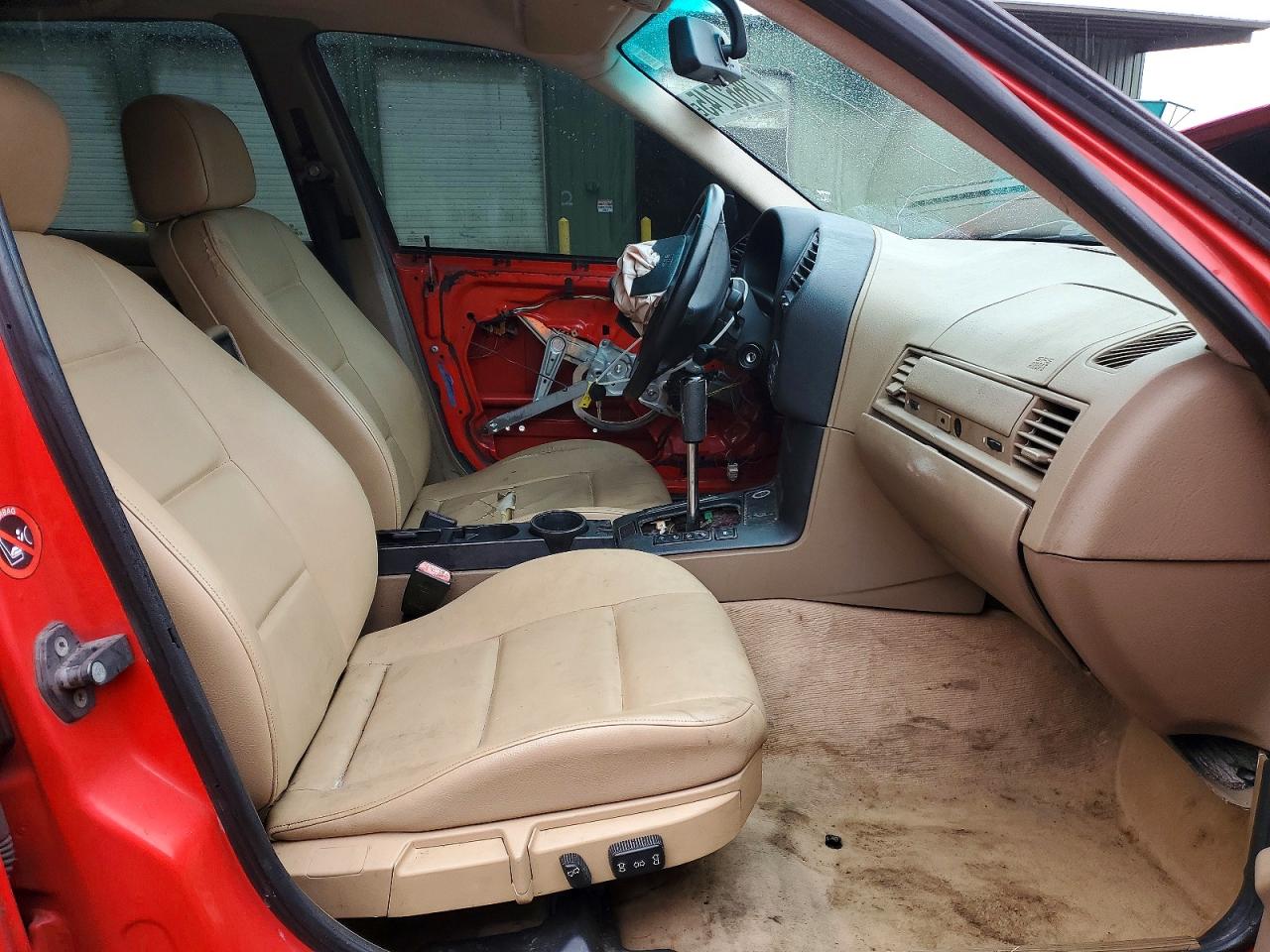 1996 Bmw 328 I Automatic Red vin: WBACD4326TAV39921