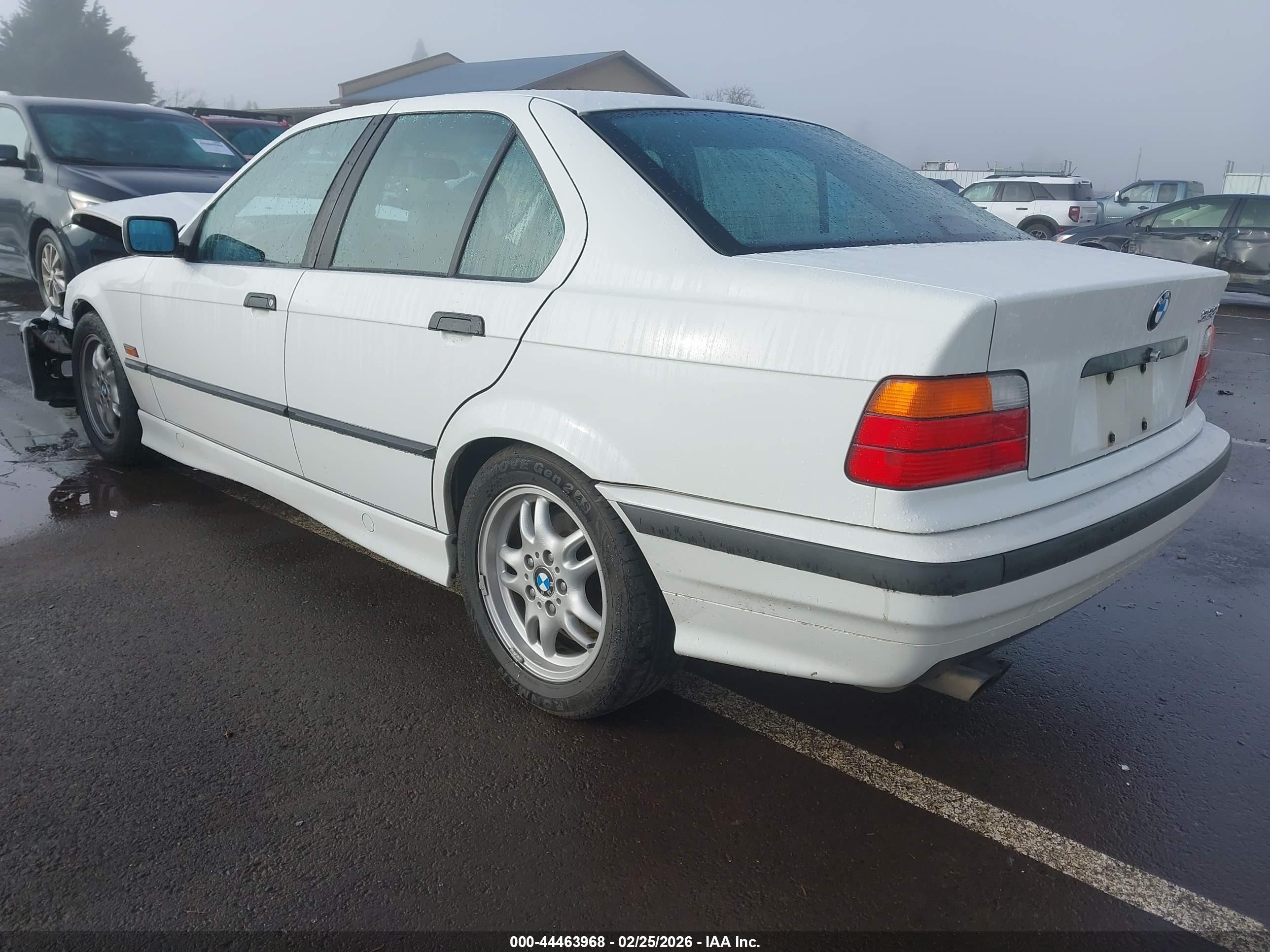 1996 Bmw 328 I Automatic White vin: WBACD4326TAV41488