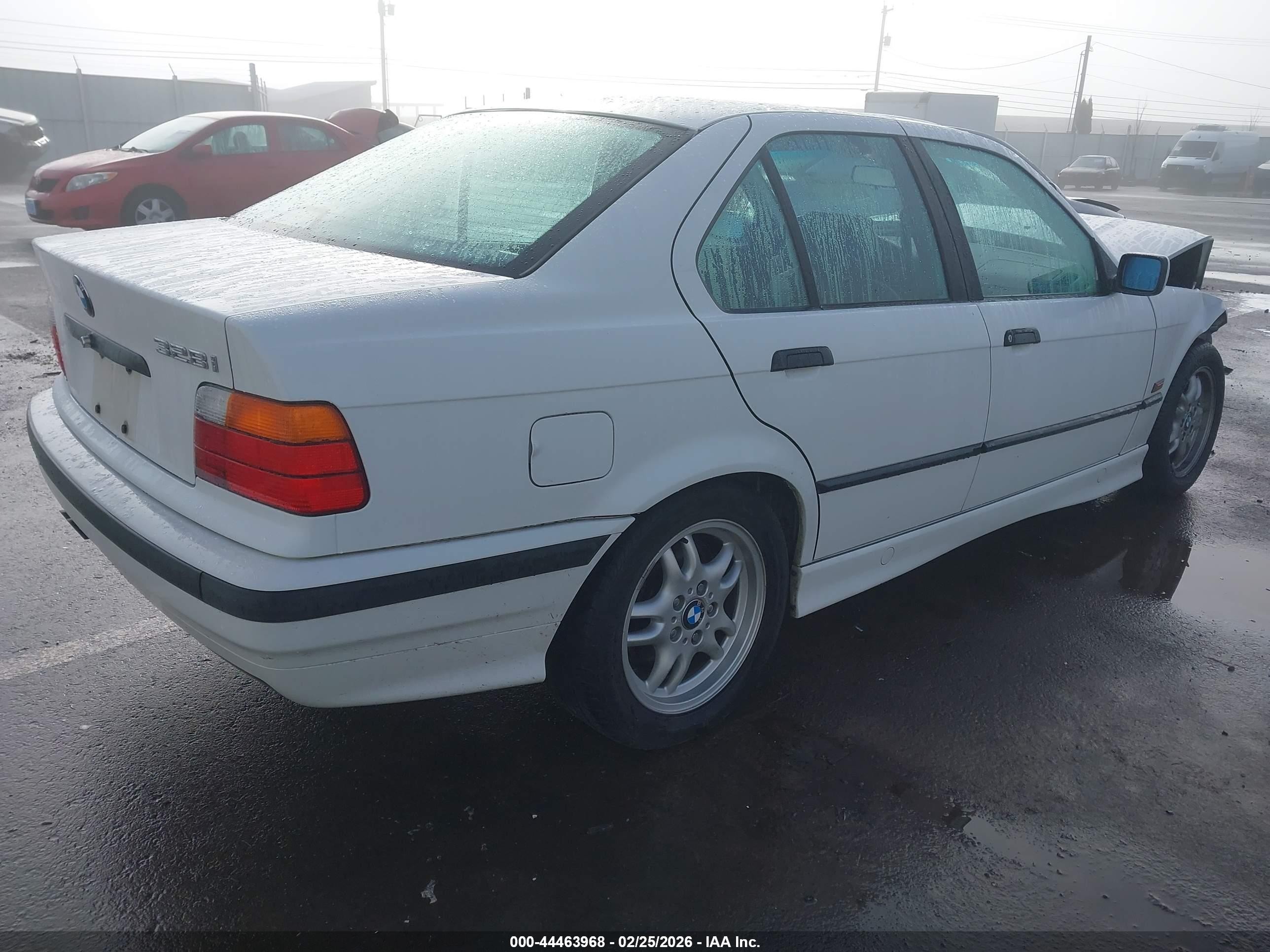 1996 Bmw 328 I Automatic White vin: WBACD4326TAV41488