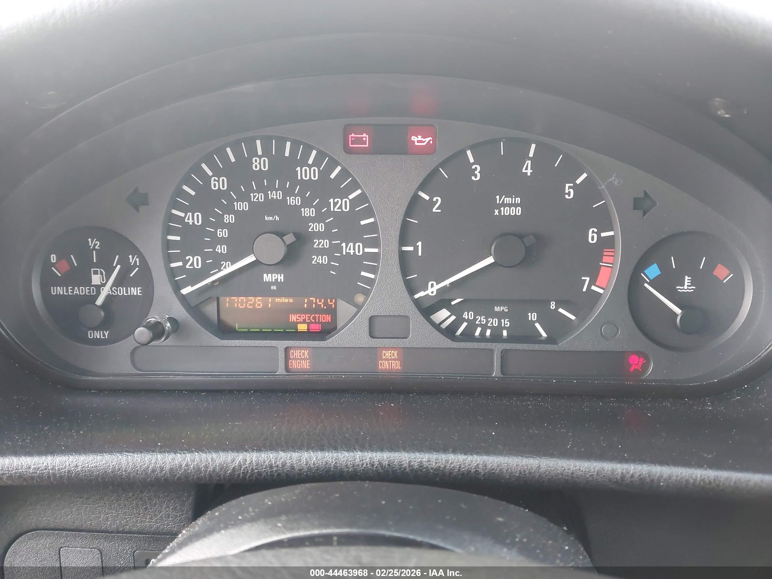 1996 Bmw 328 I Automatic White vin: WBACD4326TAV41488