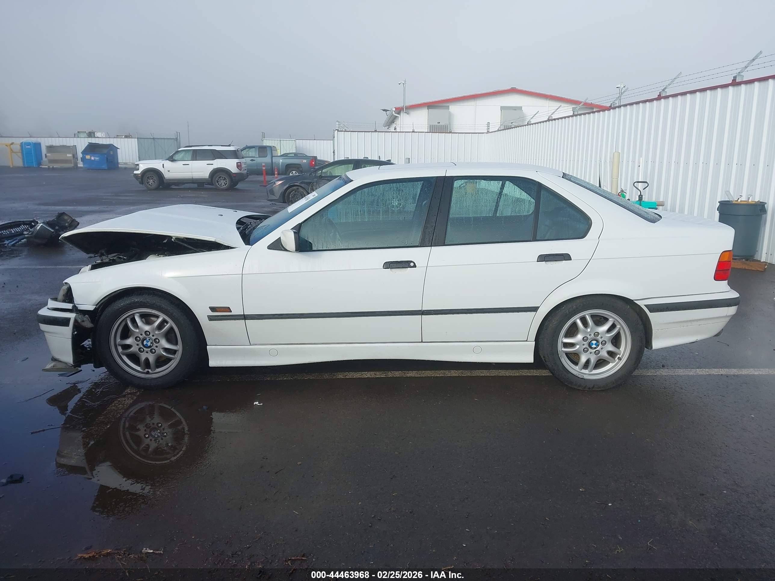 1996 Bmw 328 I Automatic White vin: WBACD4326TAV41488