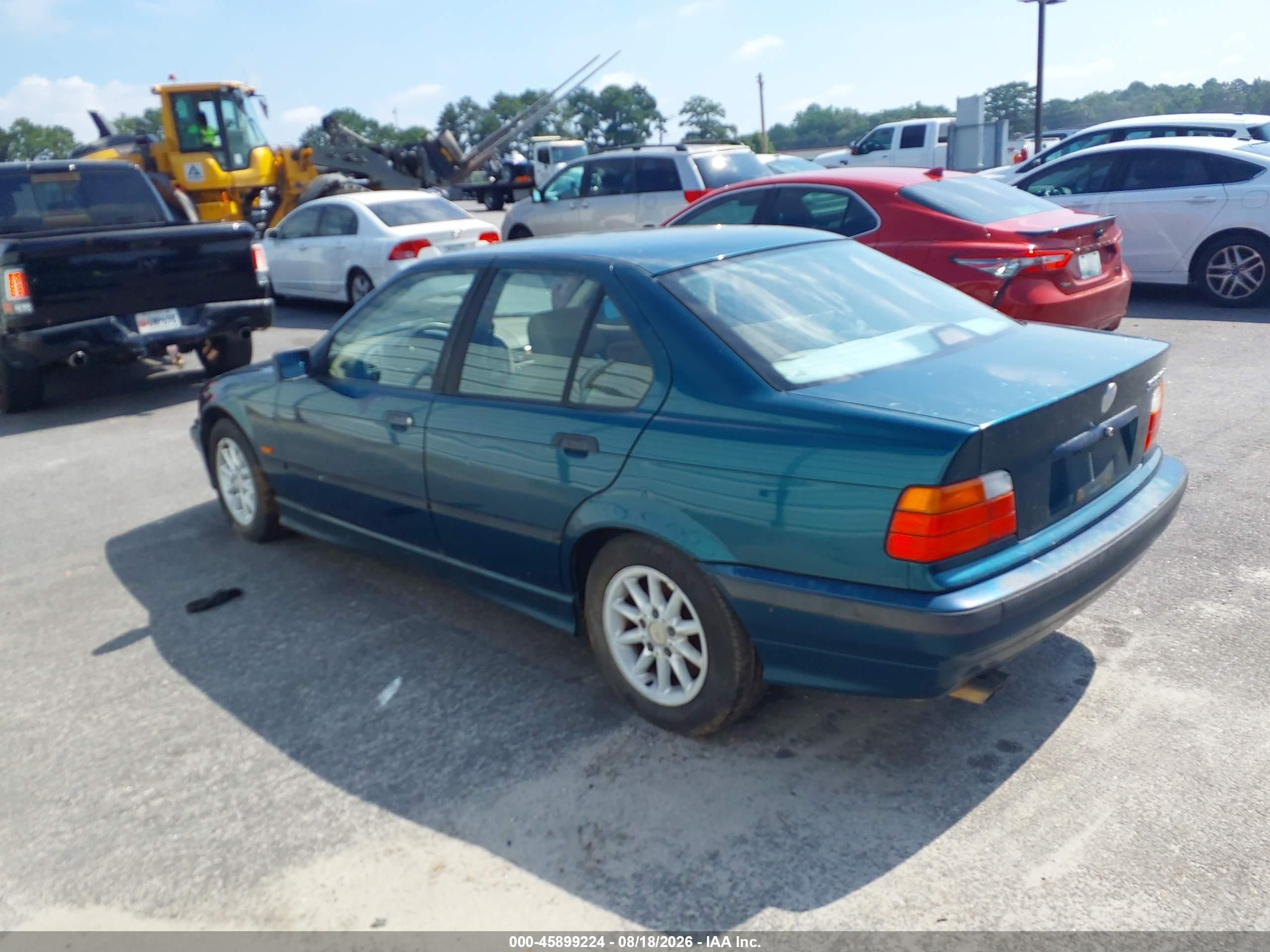 1997 Bmw 328i   Green vin: WBACD4327VAV53197