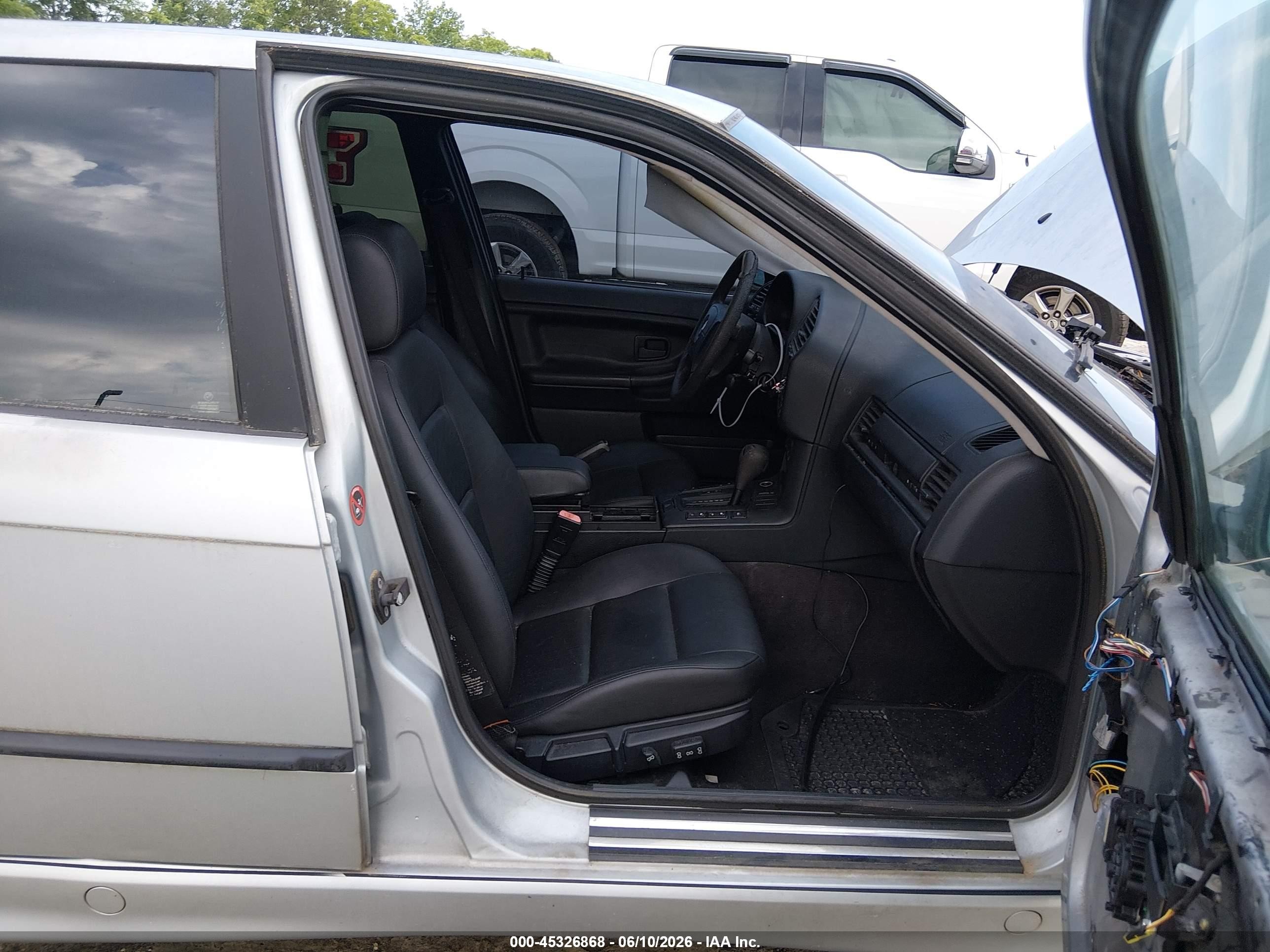 1997 Bmw 328i   Silver vin: WBACD4327VAV53233