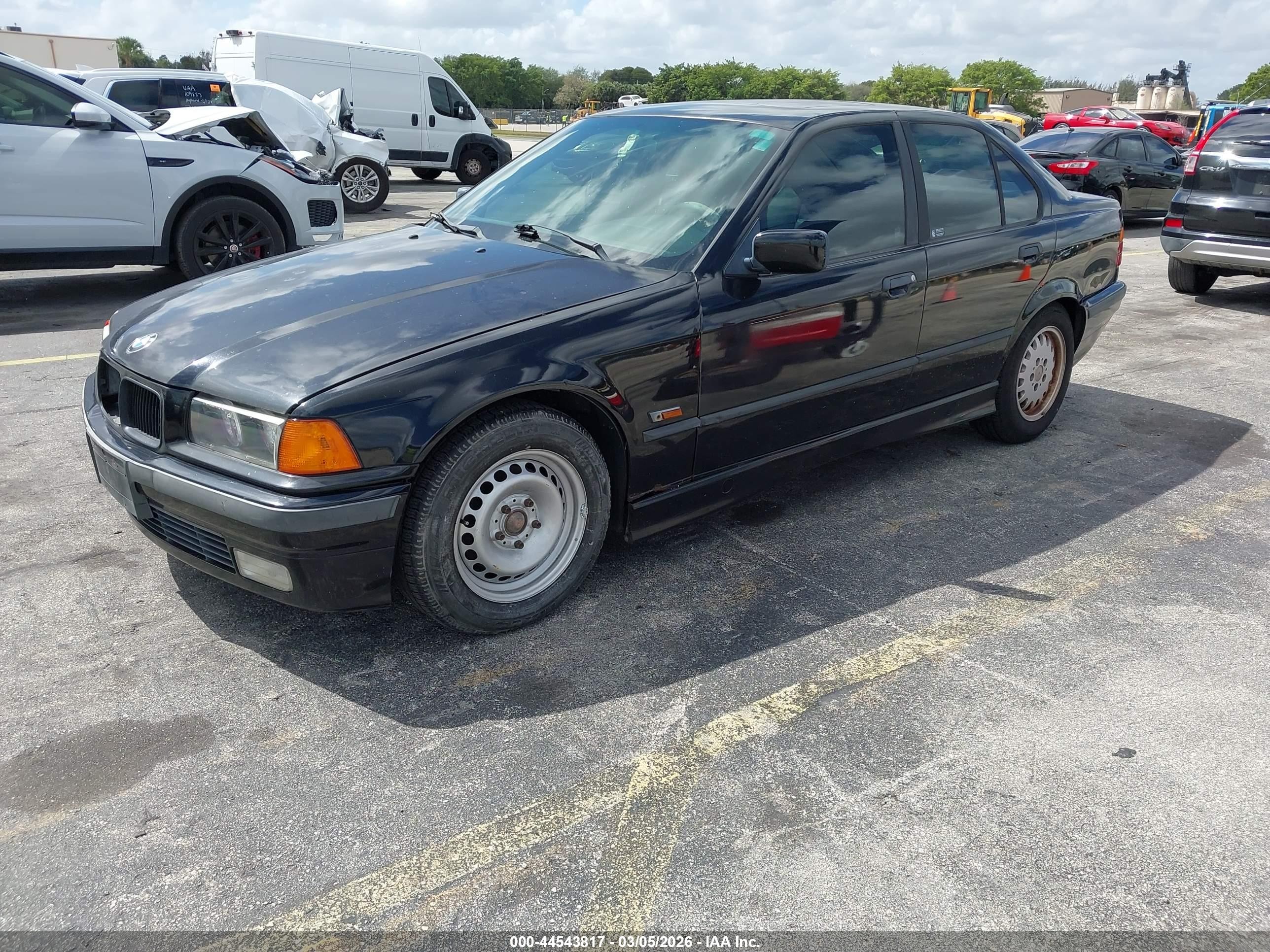 1996 Bmw 328 I Automatic Black vin: WBACD4328TAV41458