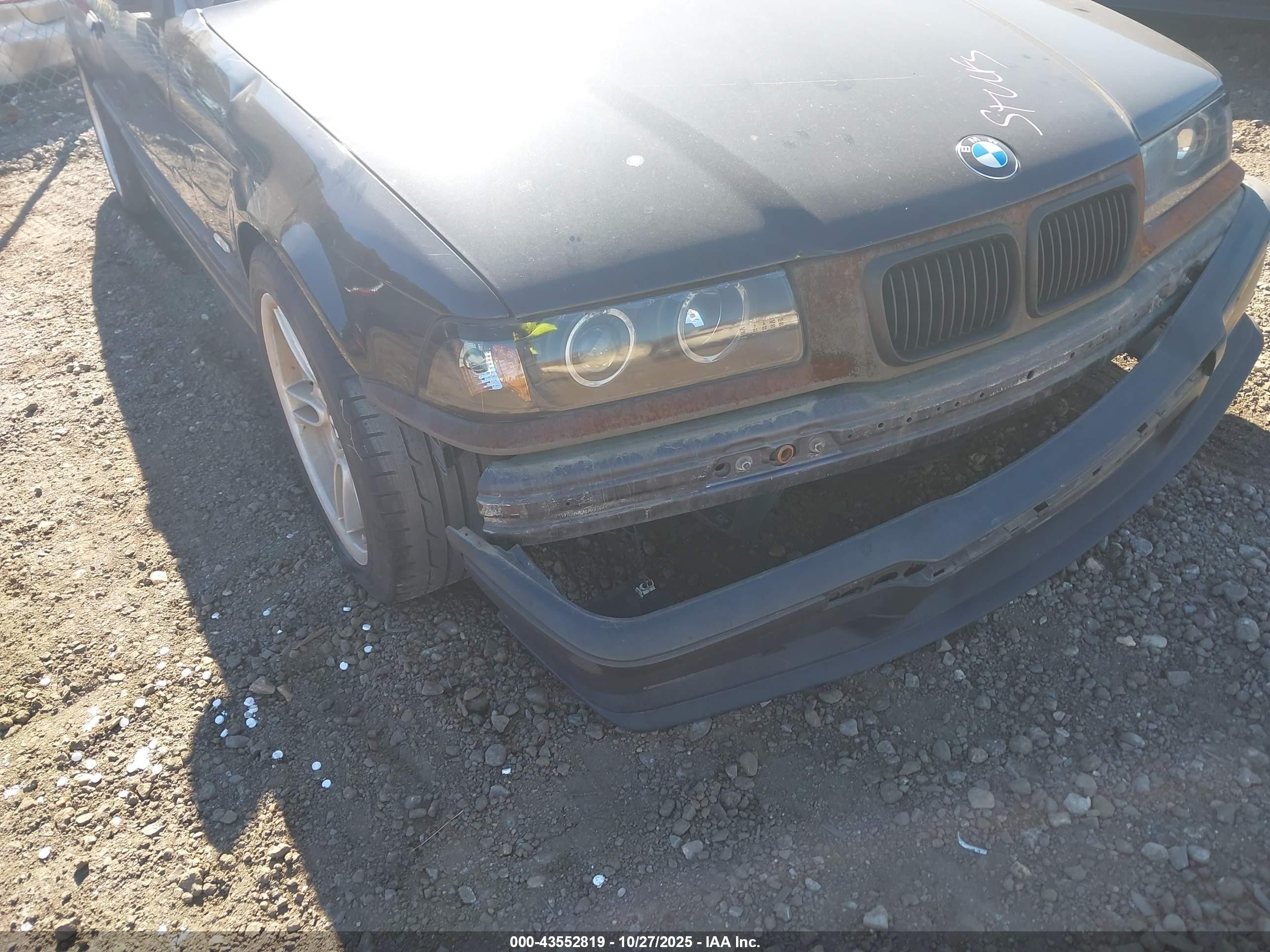 1997 Bmw 328i   Black vin: WBACD4328VAV53855