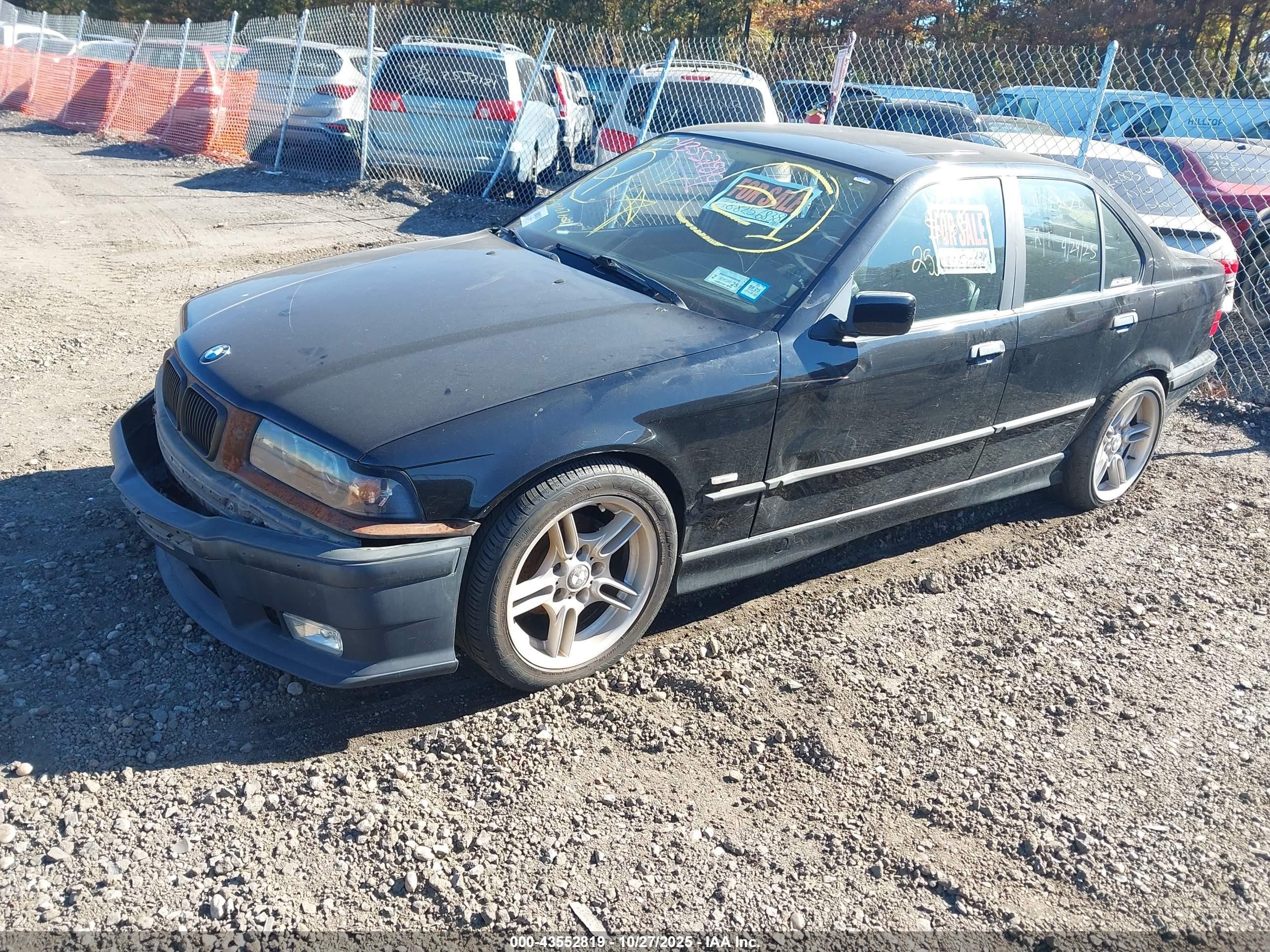 1997 Bmw 328i   Black vin: WBACD4328VAV53855