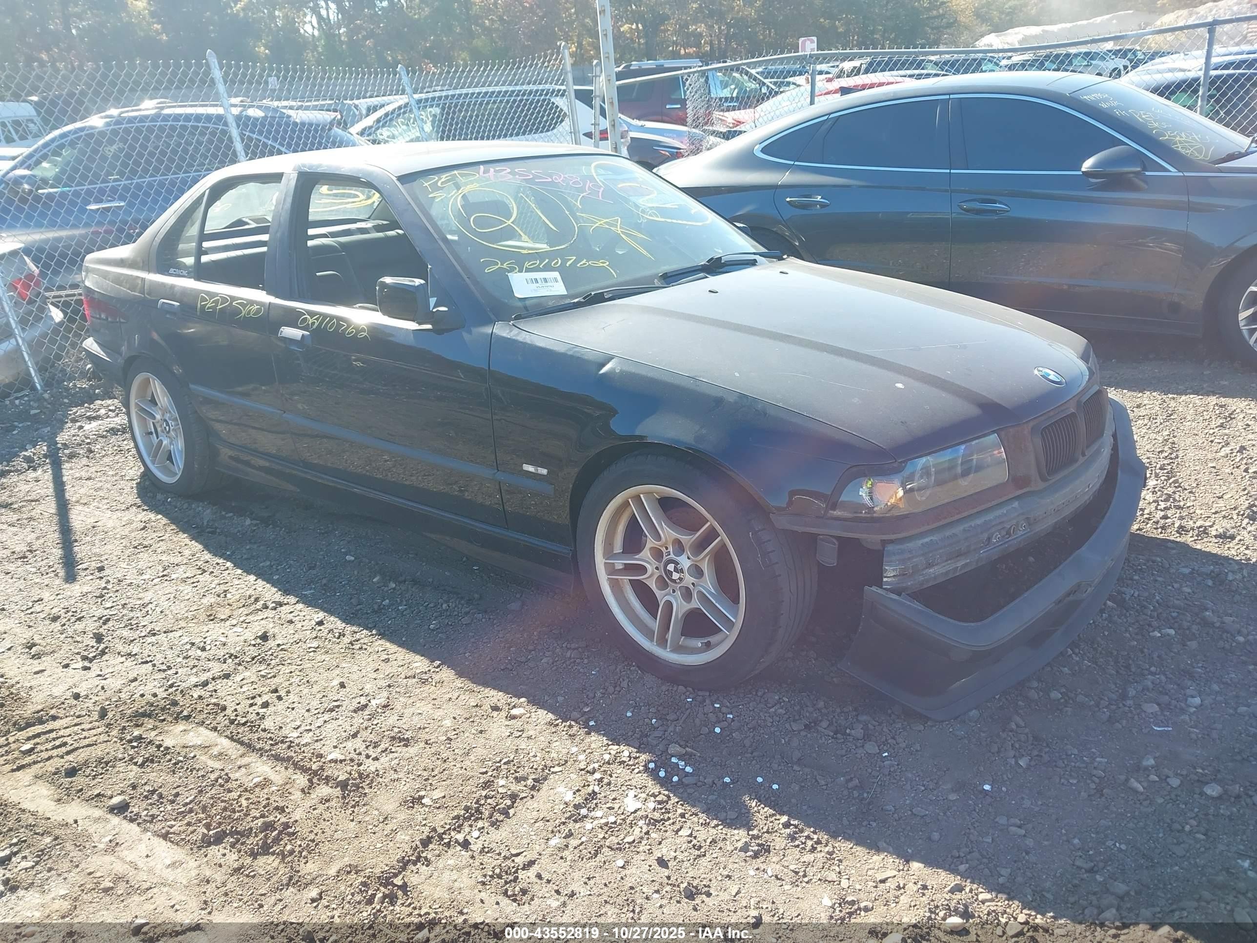 1997 Bmw 328i   Черный vin: WBACD4328VAV53855