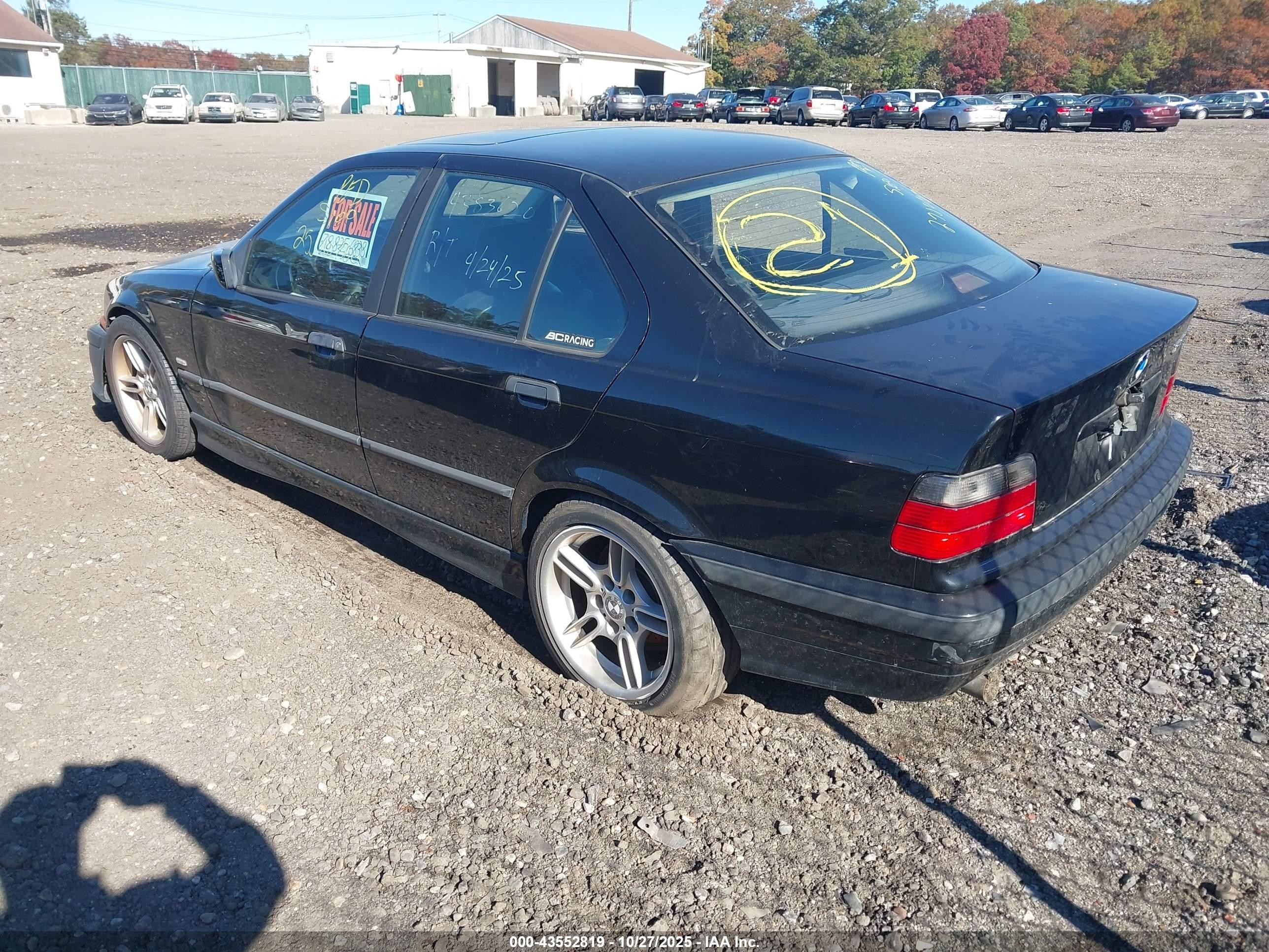 1997 Bmw 328i   Black vin: WBACD4328VAV53855