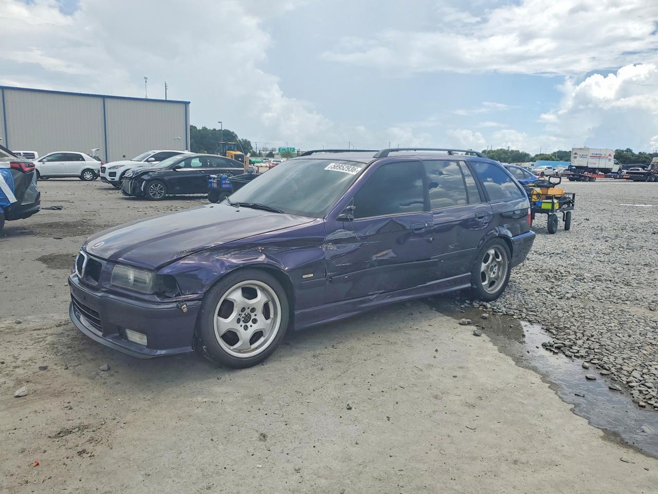 1998 Bmw 320i Purple vin: WBACE82040EK61710