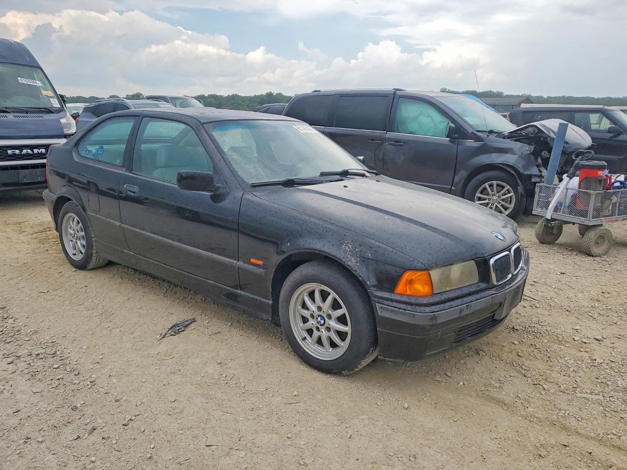 1997 Bmw 318 Ti Black vin: WBACG7322VAS98855
