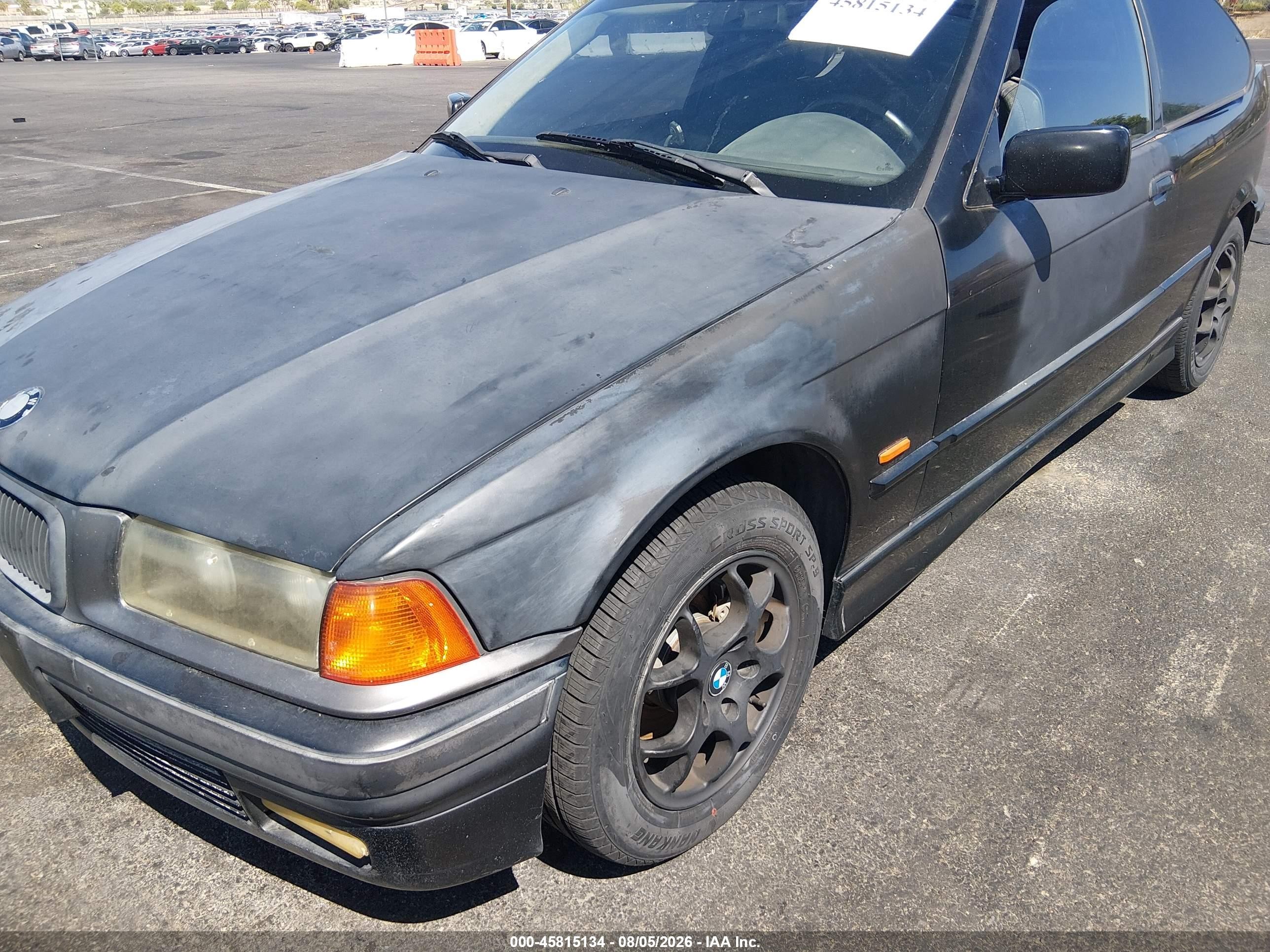 1997 Bmw 318ti Black vin: WBACG7324VAS97805