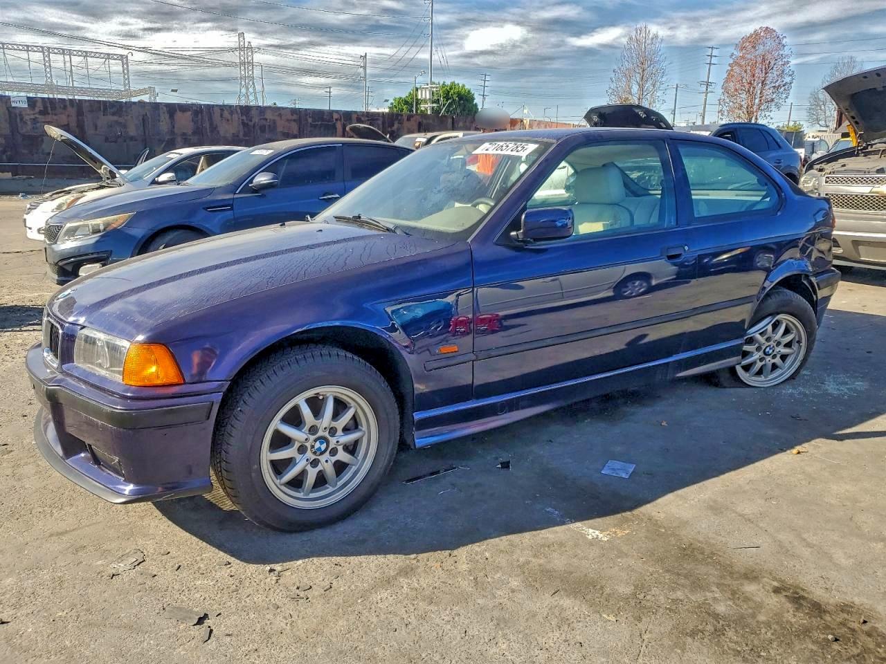 1996 Bmw 318 Ti Синий vin: WBACG7325TAS96997