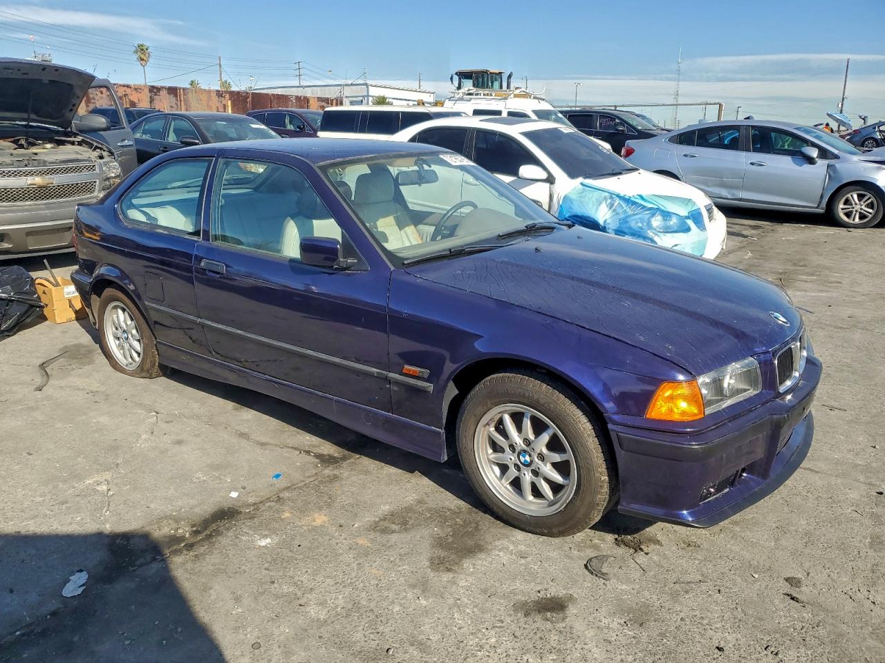 1996 Bmw 318 Ti Синий vin: WBACG7325TAS96997