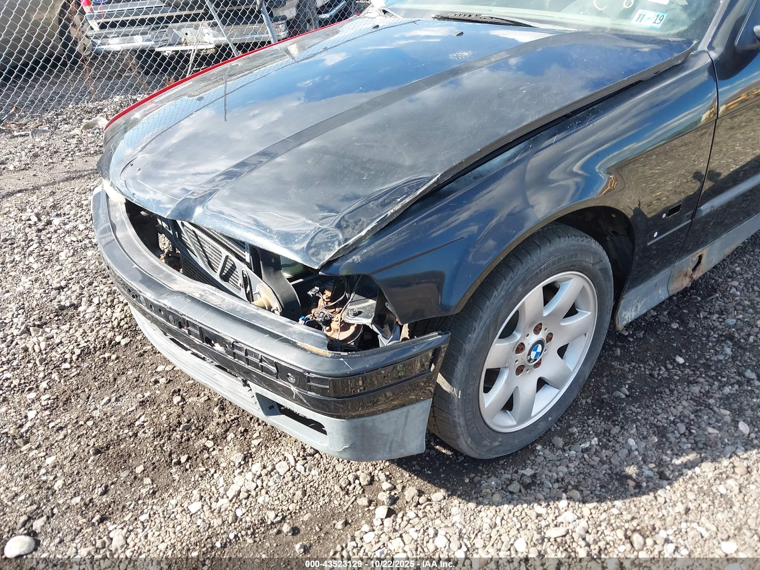 1996 Bmw 318 Ti Black vin: WBACG7328TAS95827