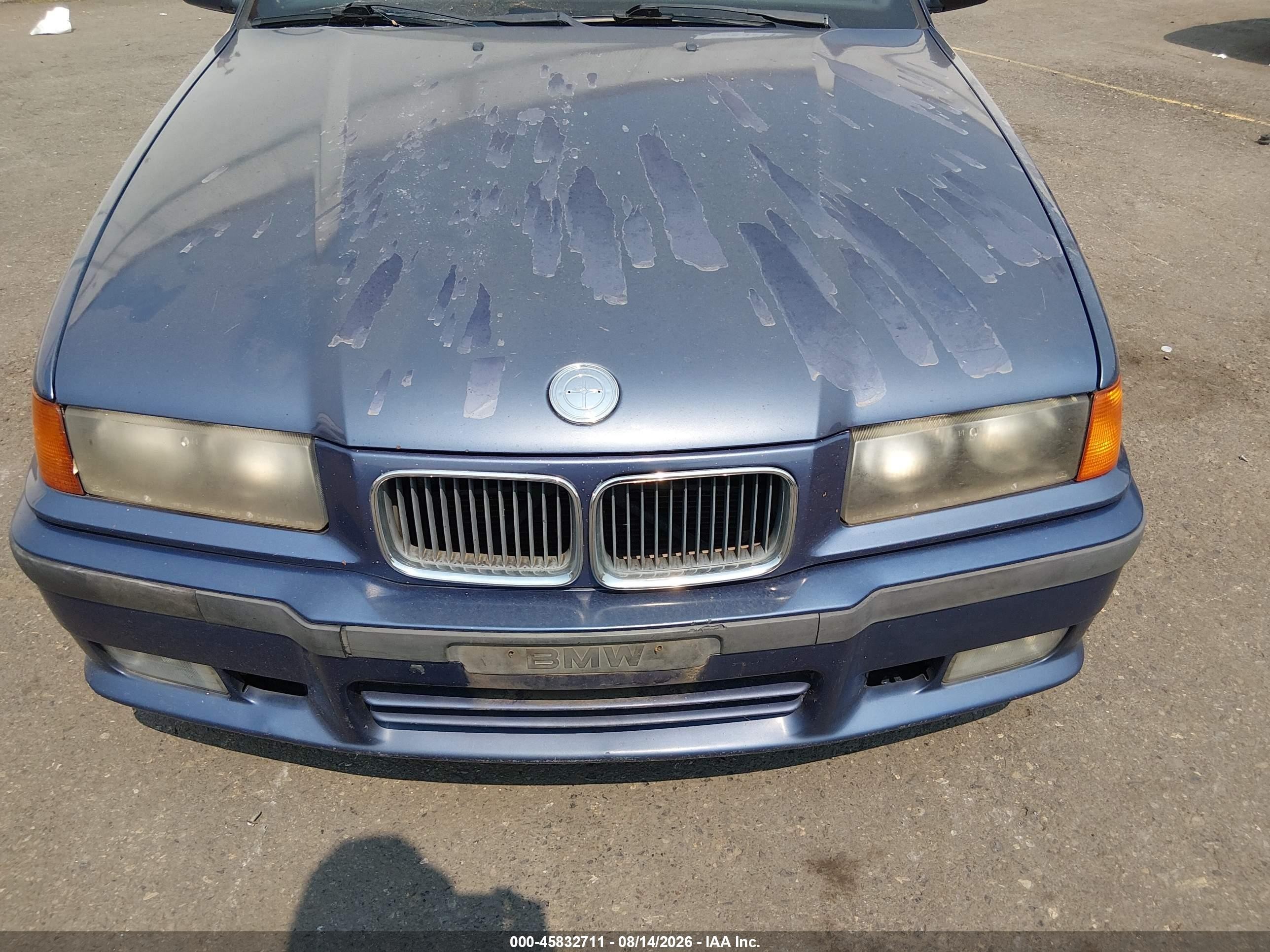 1996 Bmw 318 Ti Automatic Blue vin: WBACG8321TAU36405