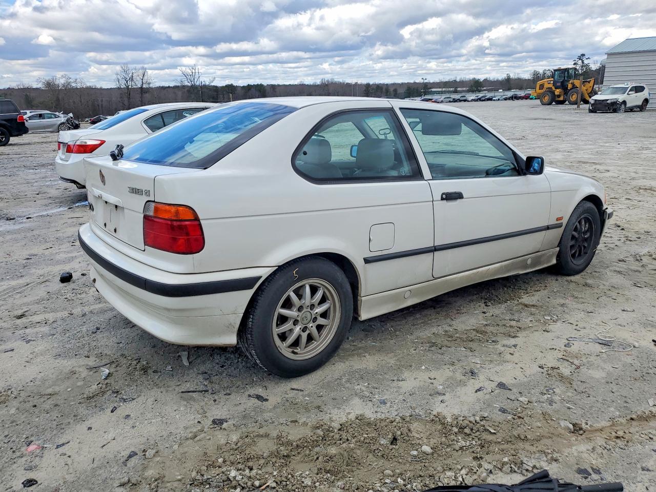 1997 Bmw 318 Ti Automatic White vin: WBACG8321VAU39243