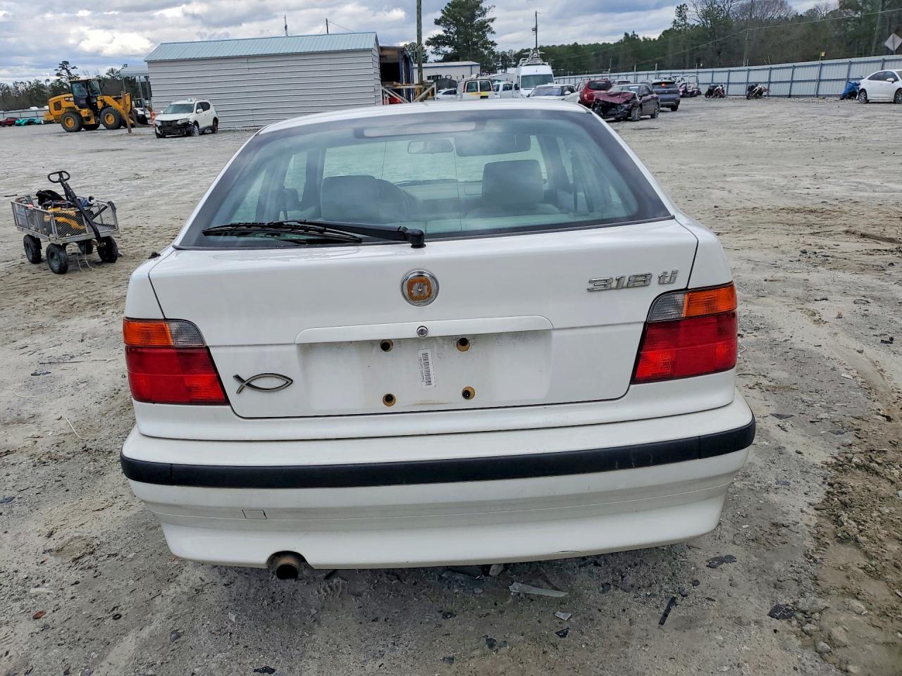 1997 Bmw 318 Ti Automatic White vin: WBACG8321VAU39243