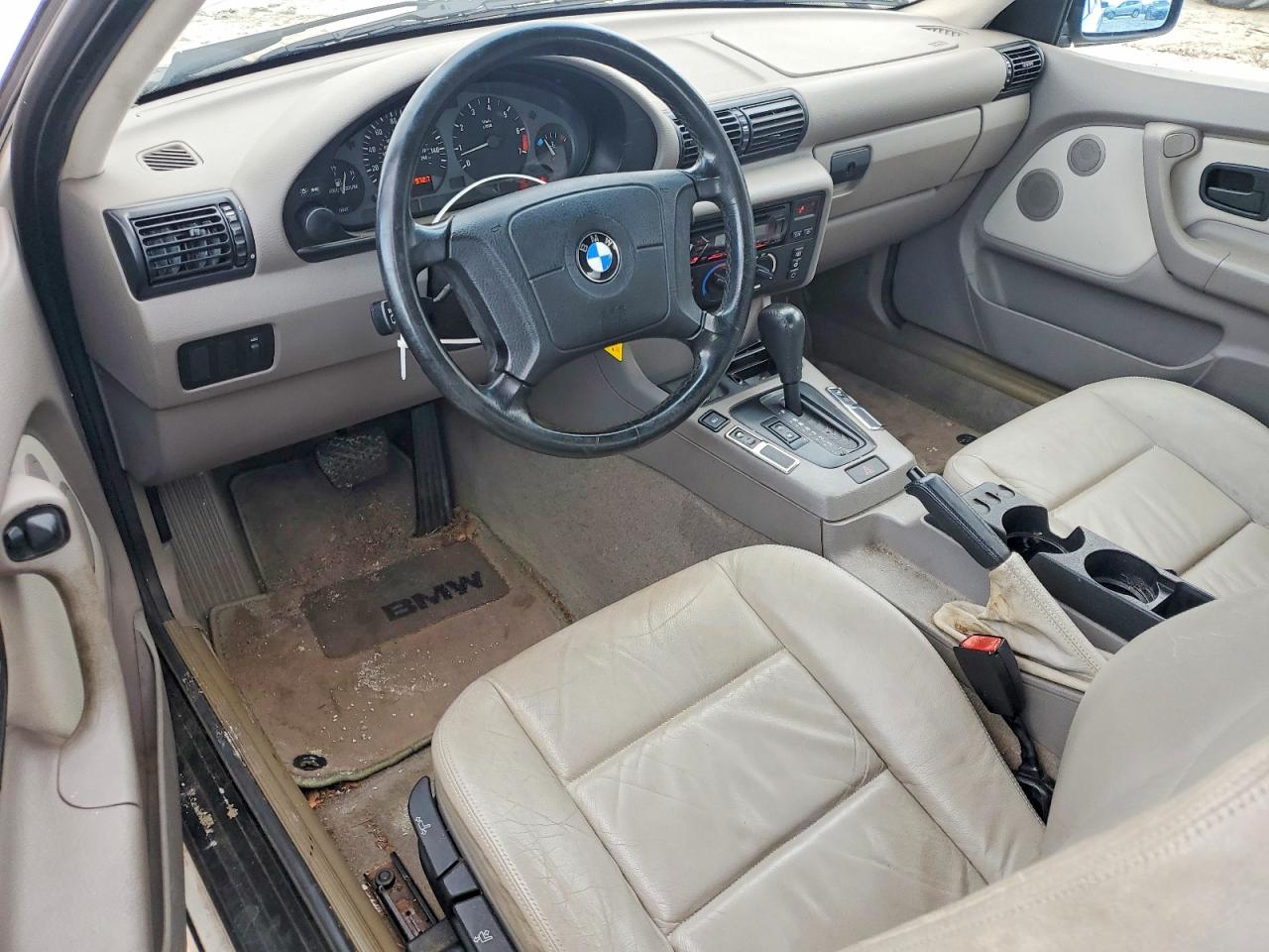 1997 Bmw 318 Ti Automatic White vin: WBACG8321VAU39243