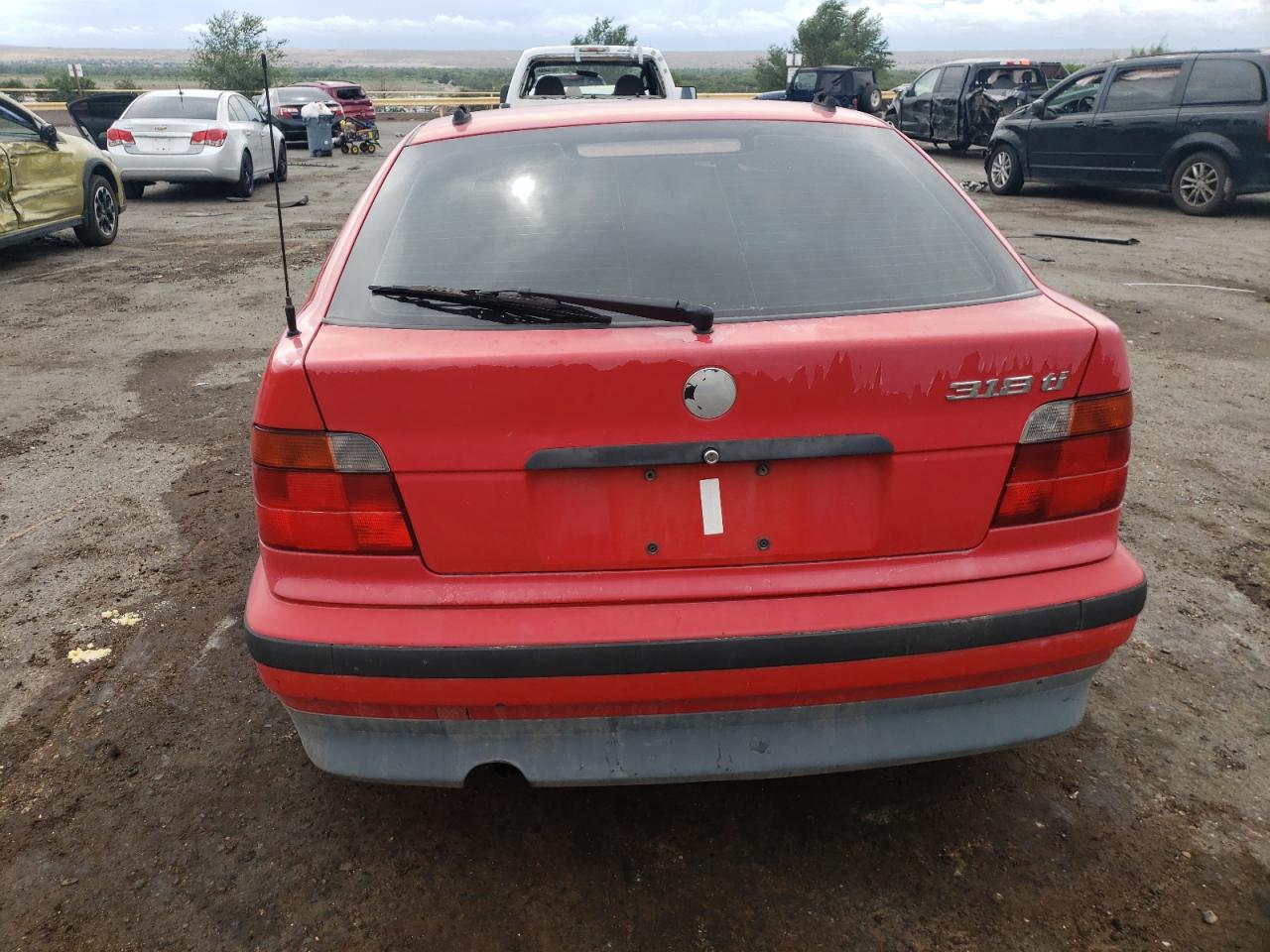 1996 Bmw 318 Ti Automatic Красный vin: WBACG8324TAU37130