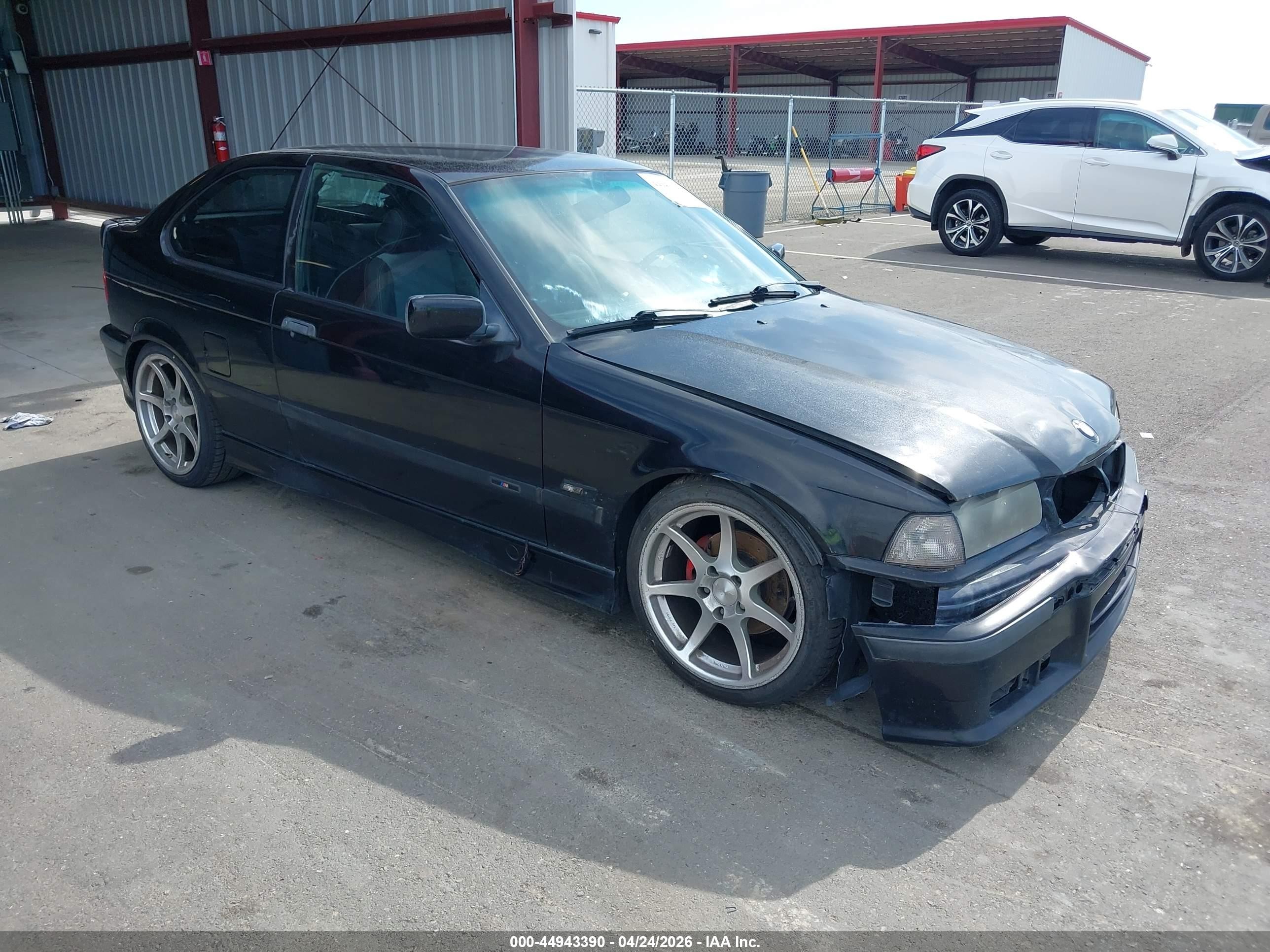 1996 Bmw 318 Ti Automatic Black vin: WBACG8325TAU37489