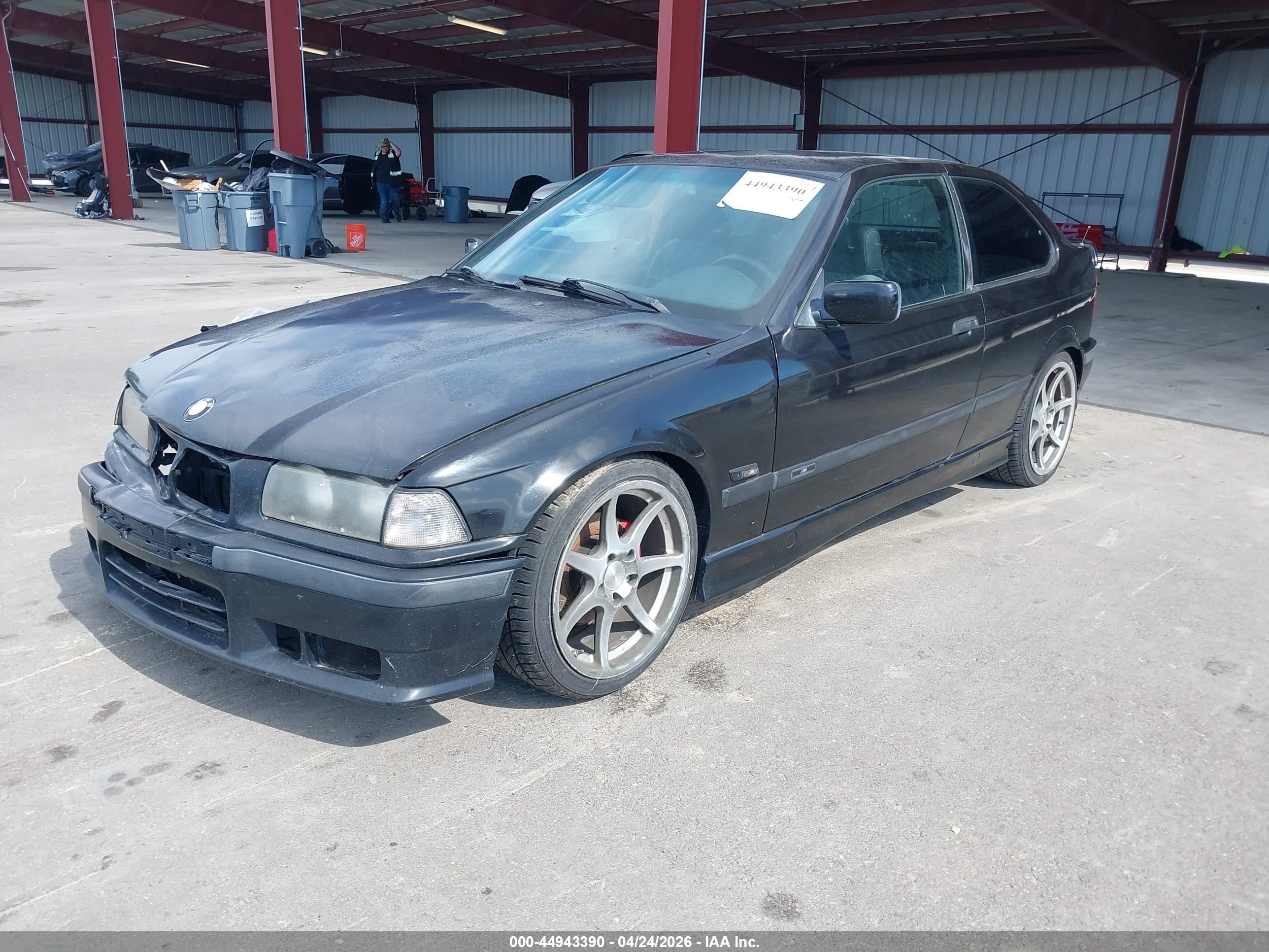 1996 Bmw 318 Ti Automatic Black vin: WBACG8325TAU37489