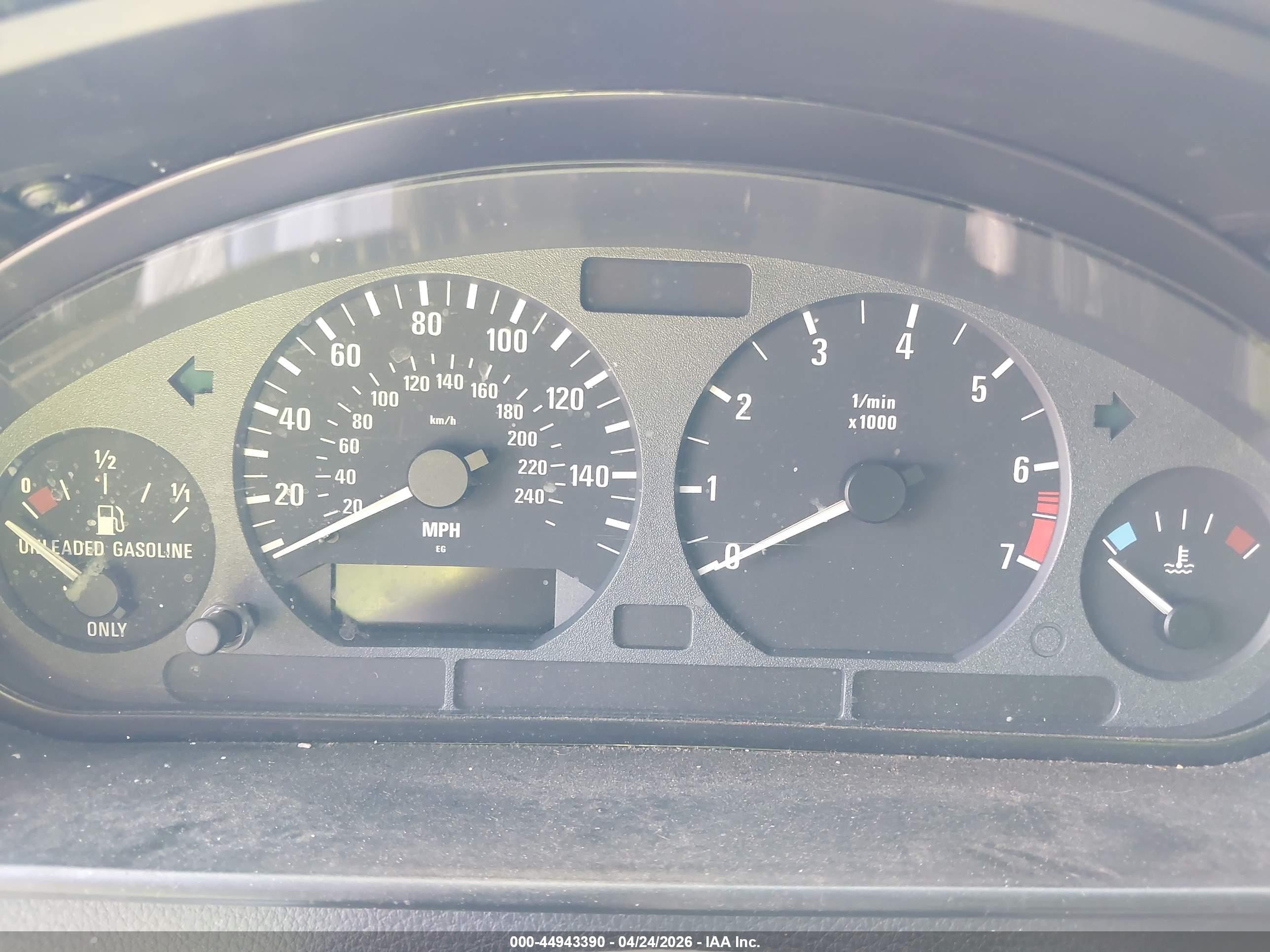 1996 Bmw 318 Ti Automatic Black vin: WBACG8325TAU37489
