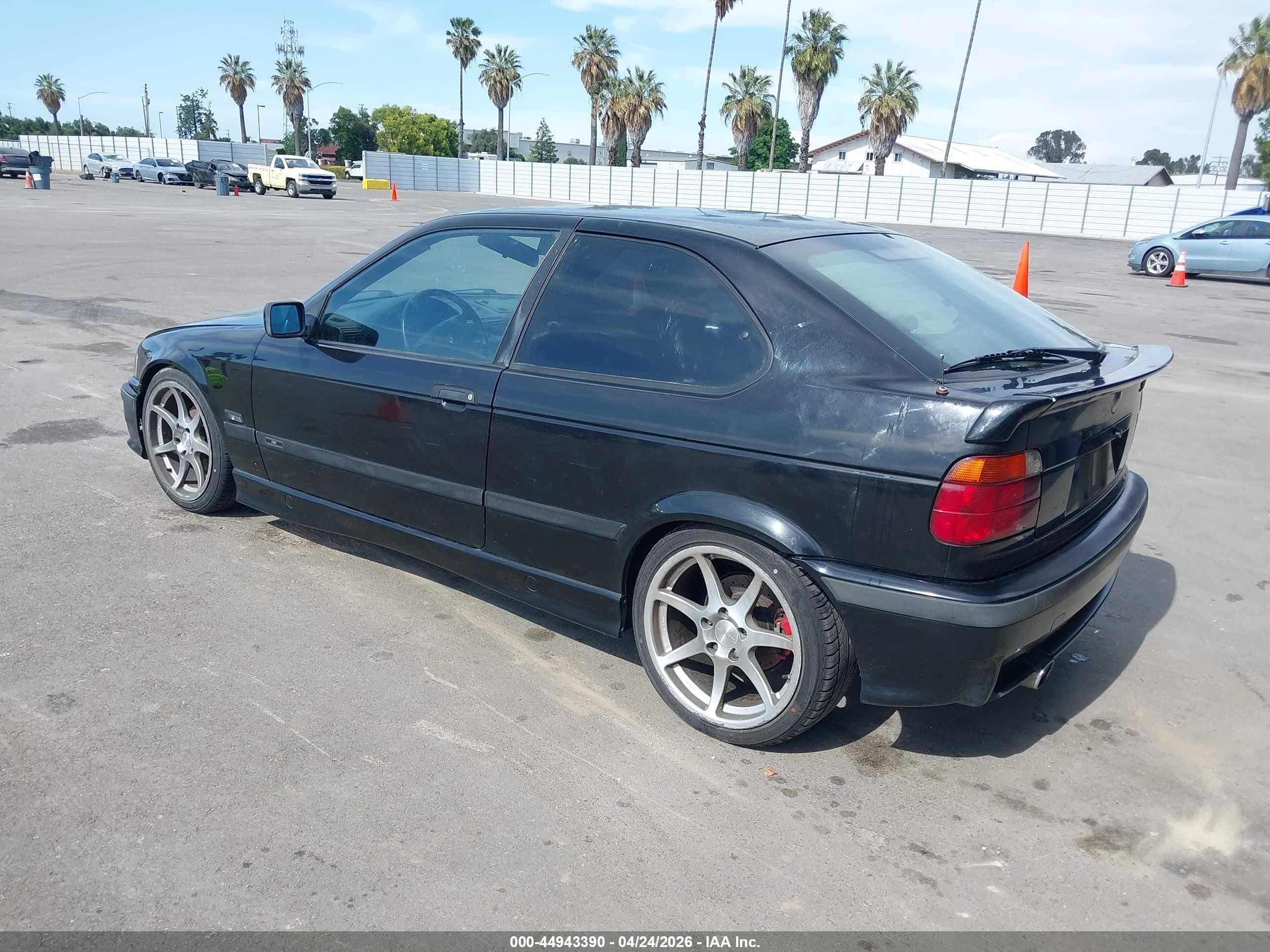 1996 Bmw 318 Ti Automatic Black vin: WBACG8325TAU37489