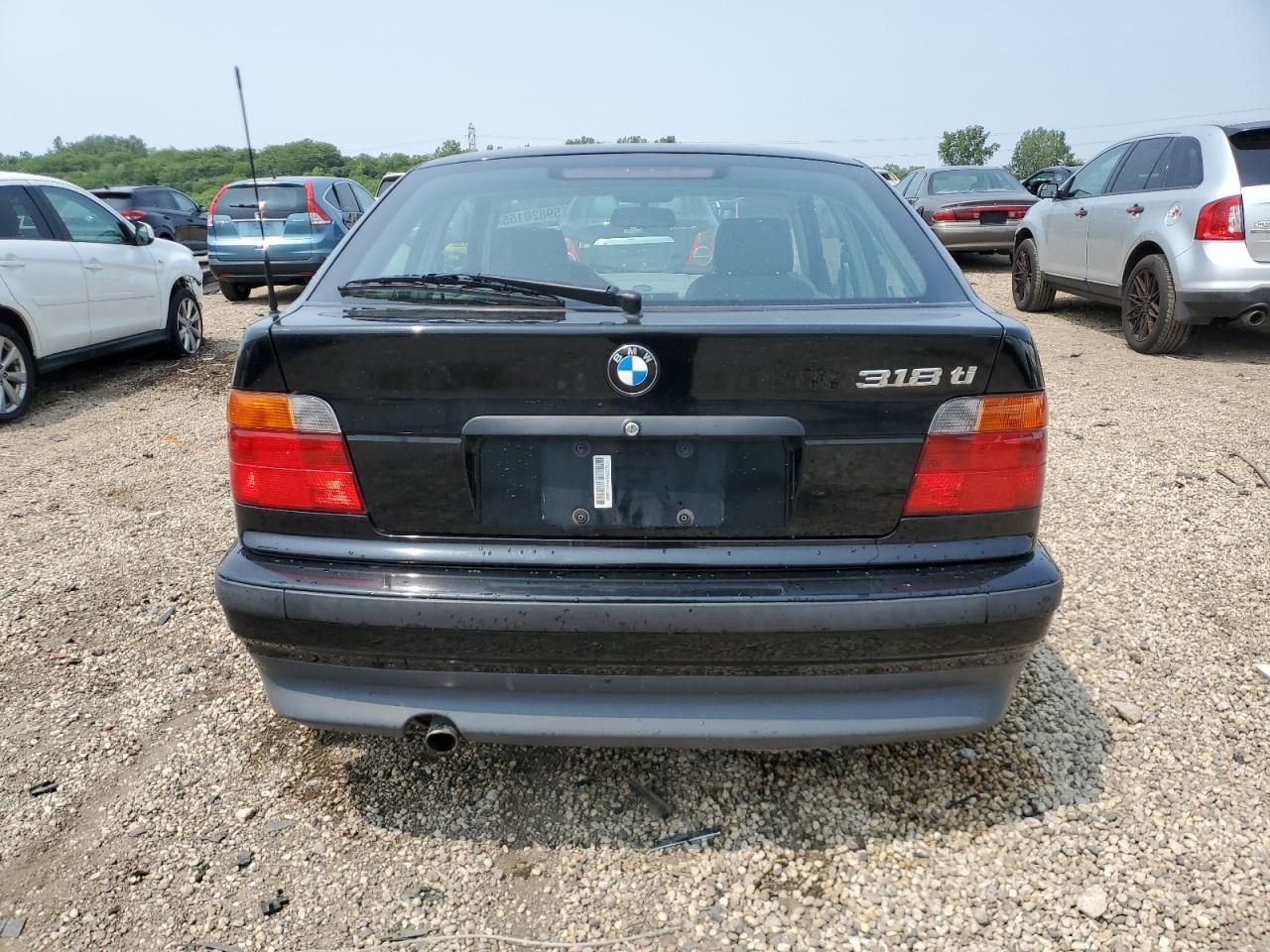 1996 Bmw 318 Ti Automatic Black vin: WBACG8326TAU35914