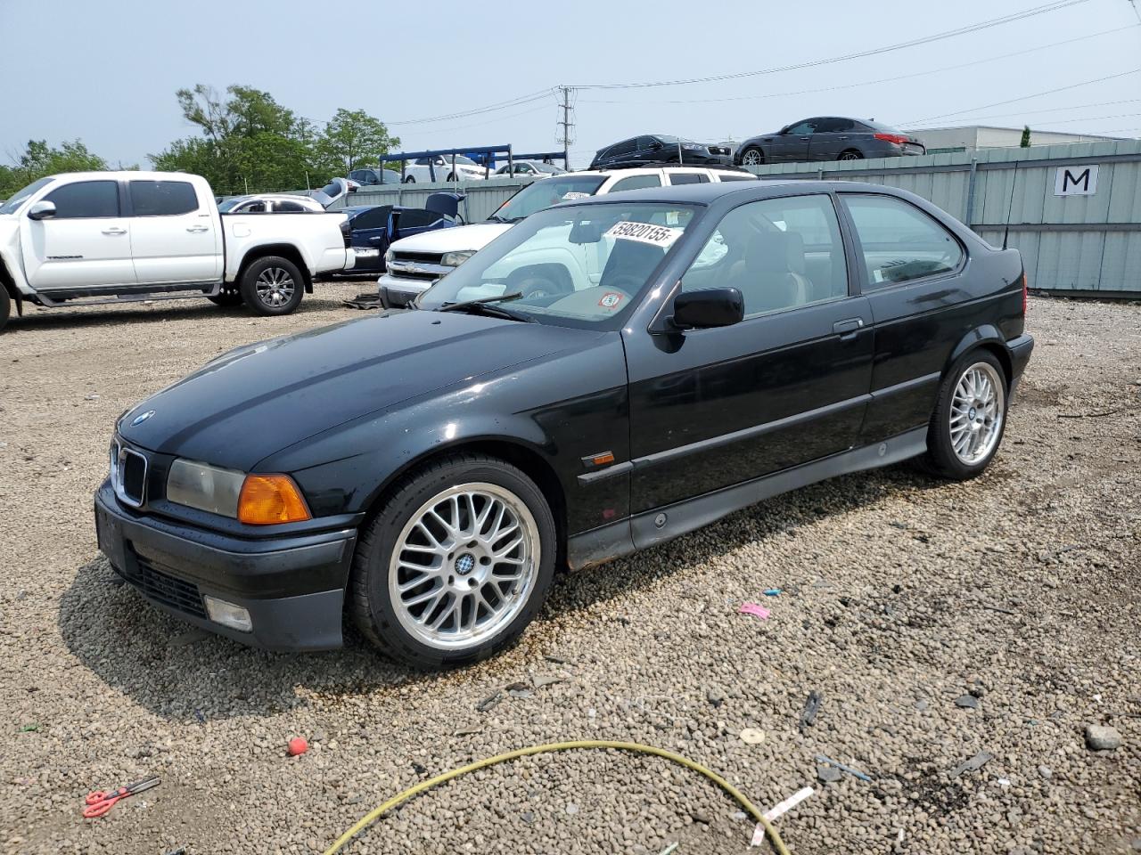 1996 Bmw 318 Ti Automatic Black vin: WBACG8326TAU35914