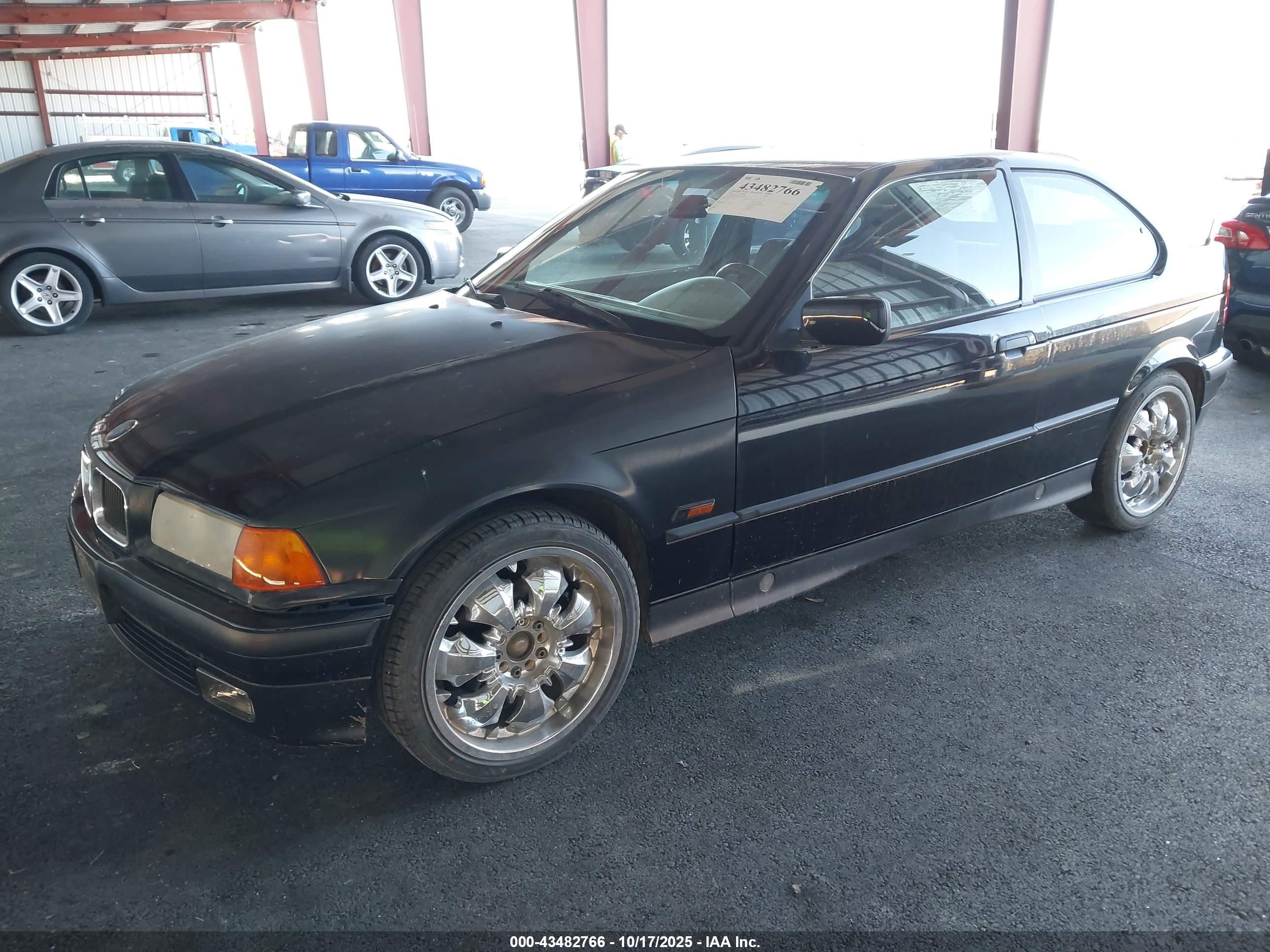 1996 Bmw 318 Ti Automatic Black vin: WBACG8328TAU36109