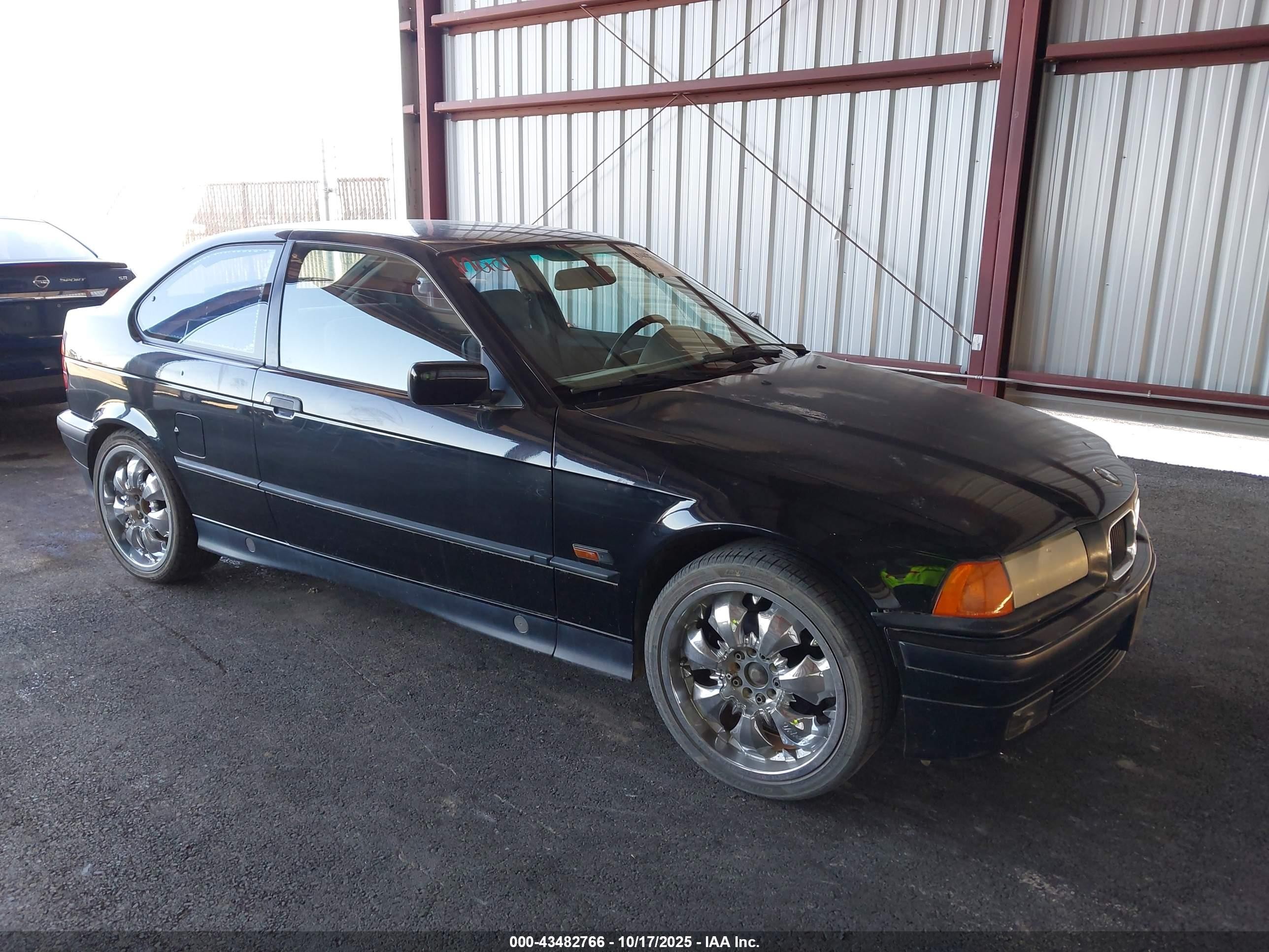 1996 Bmw 318 Ti Automatic Black vin: WBACG8328TAU36109