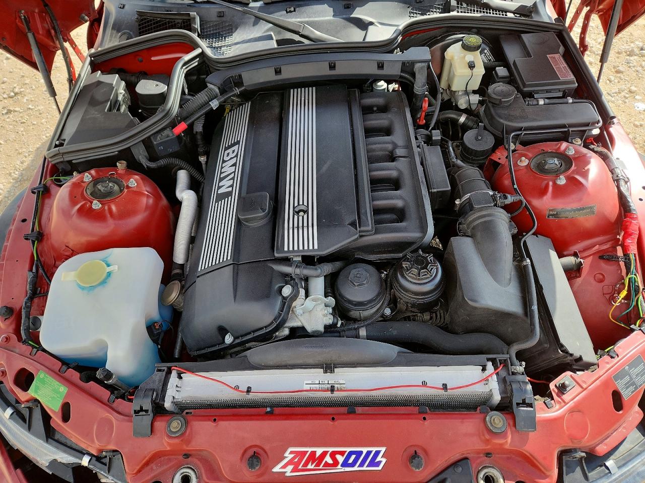 2000 Bmw Z3 2.8 Maroon vin: WBACH3341YLF44250