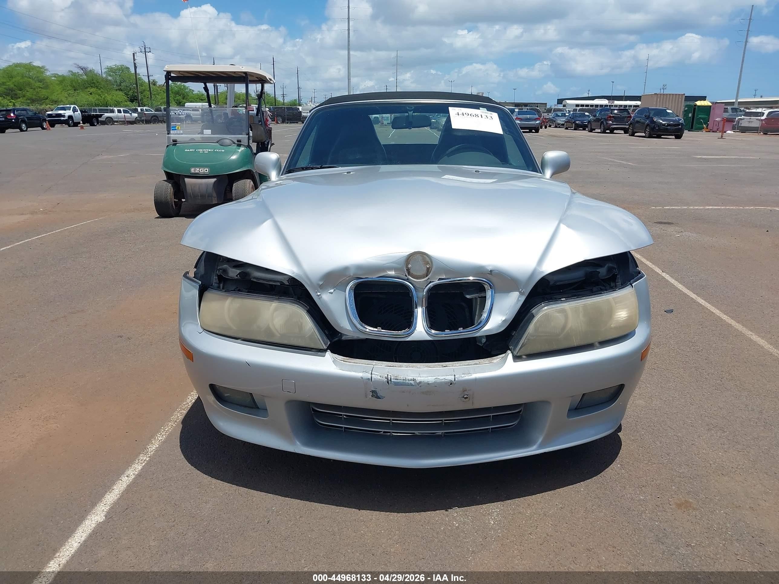 2000 Bmw Z3 2.8 Silver vin: WBACH3342YLF44080