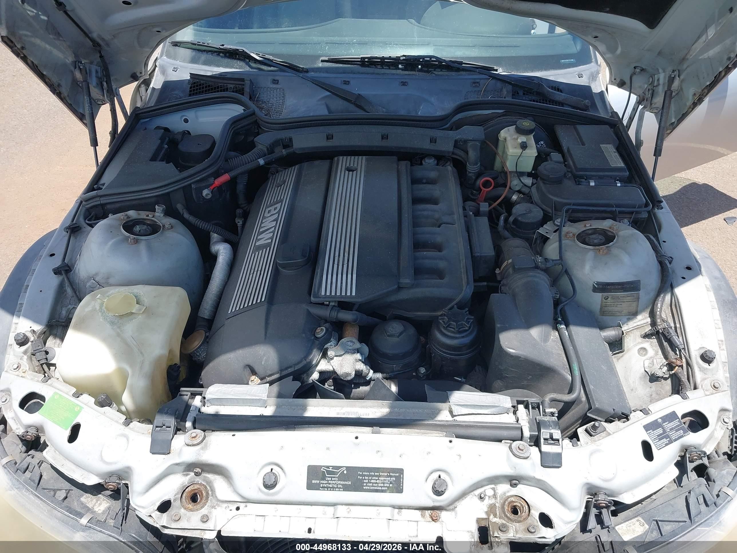 2000 Bmw Z3 2.8 Silver vin: WBACH3342YLF44080