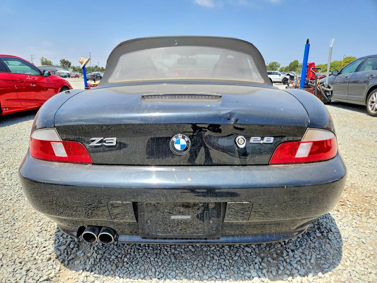 2000 Bmw Z3 2.8 Черный vin: WBACH3347YLF44012