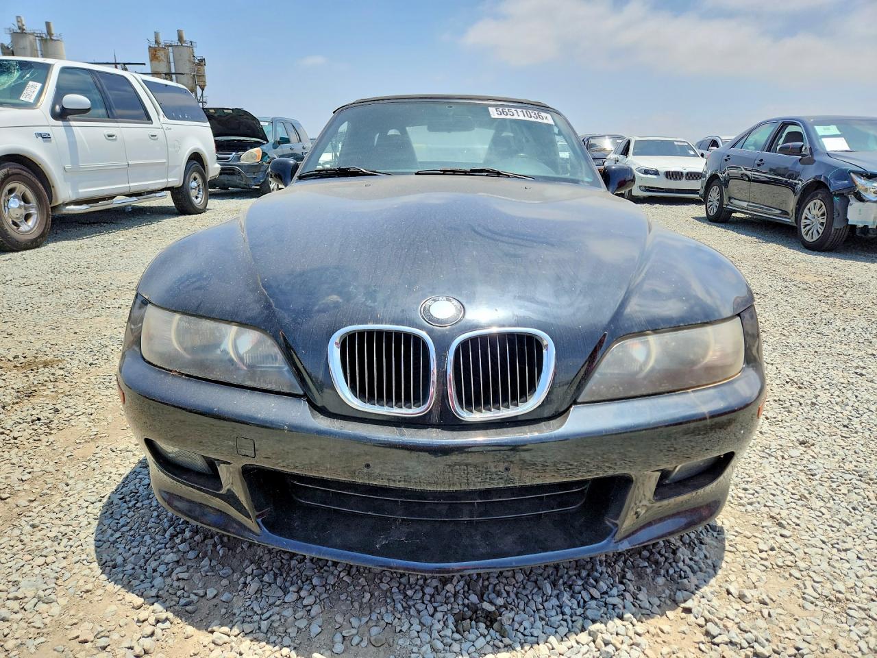 2000 Bmw Z3 2.8 Черный vin: WBACH3347YLF44012