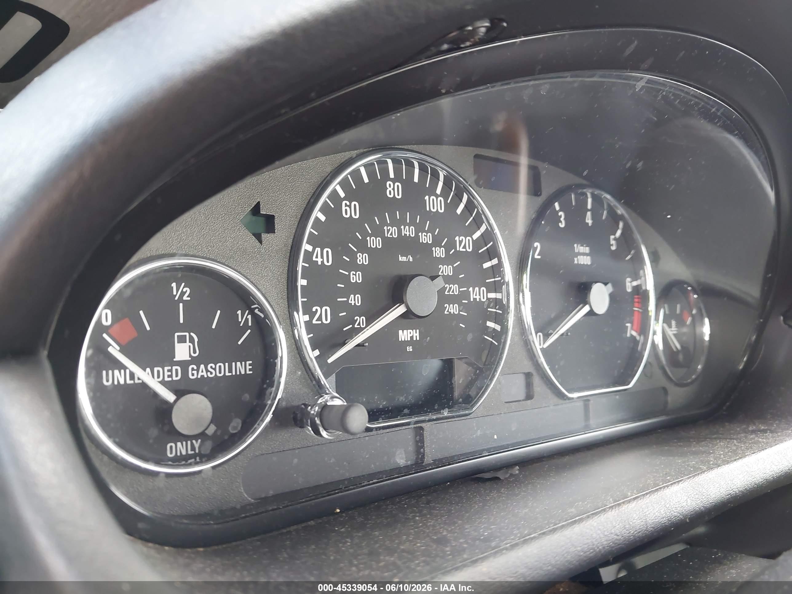 2000 Bmw Z3 2.8 Синий vin: WBACH3349YLF72006