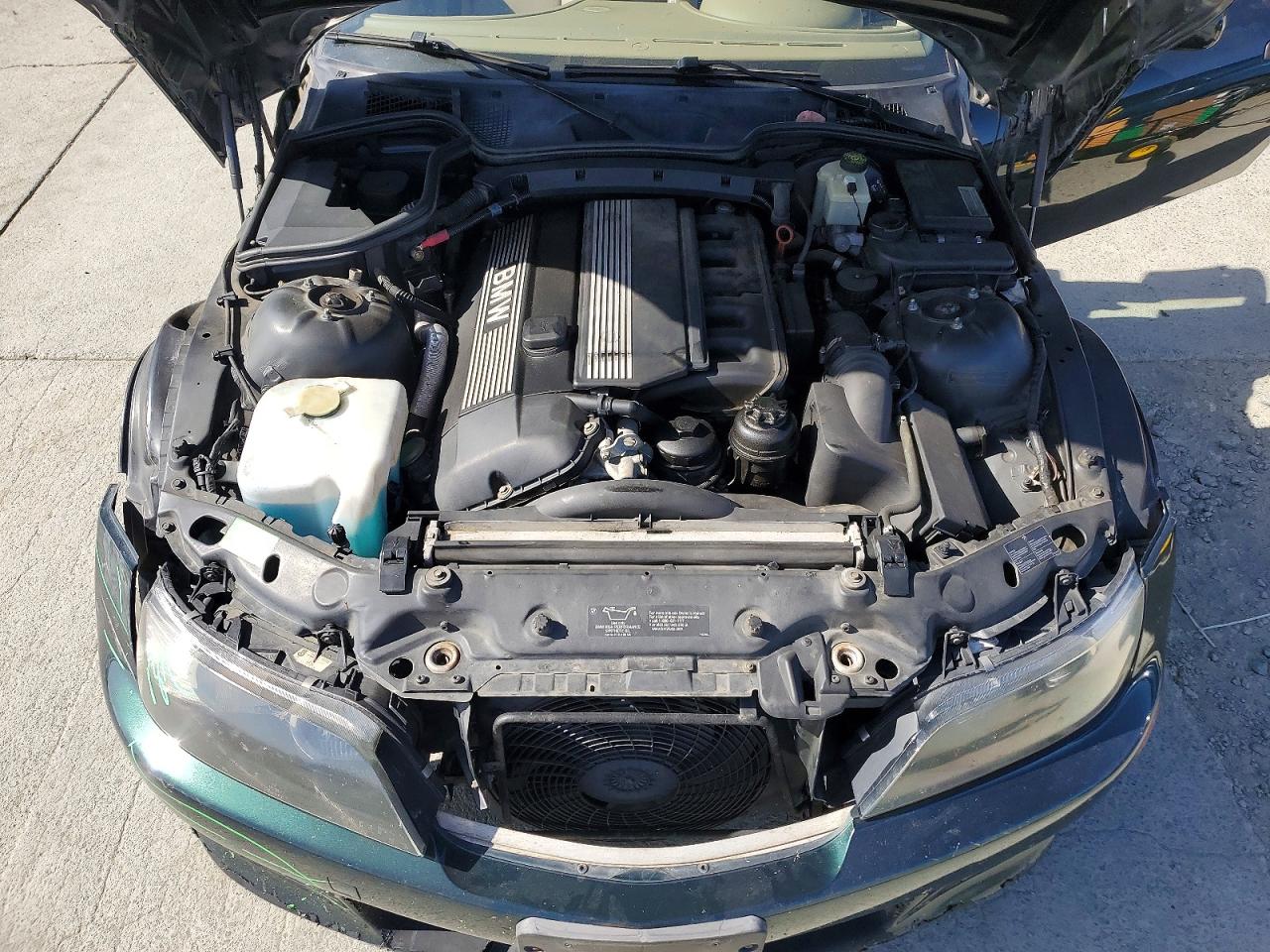2000 Bmw Z3 2.3 Green vin: WBACH9342YLF91984