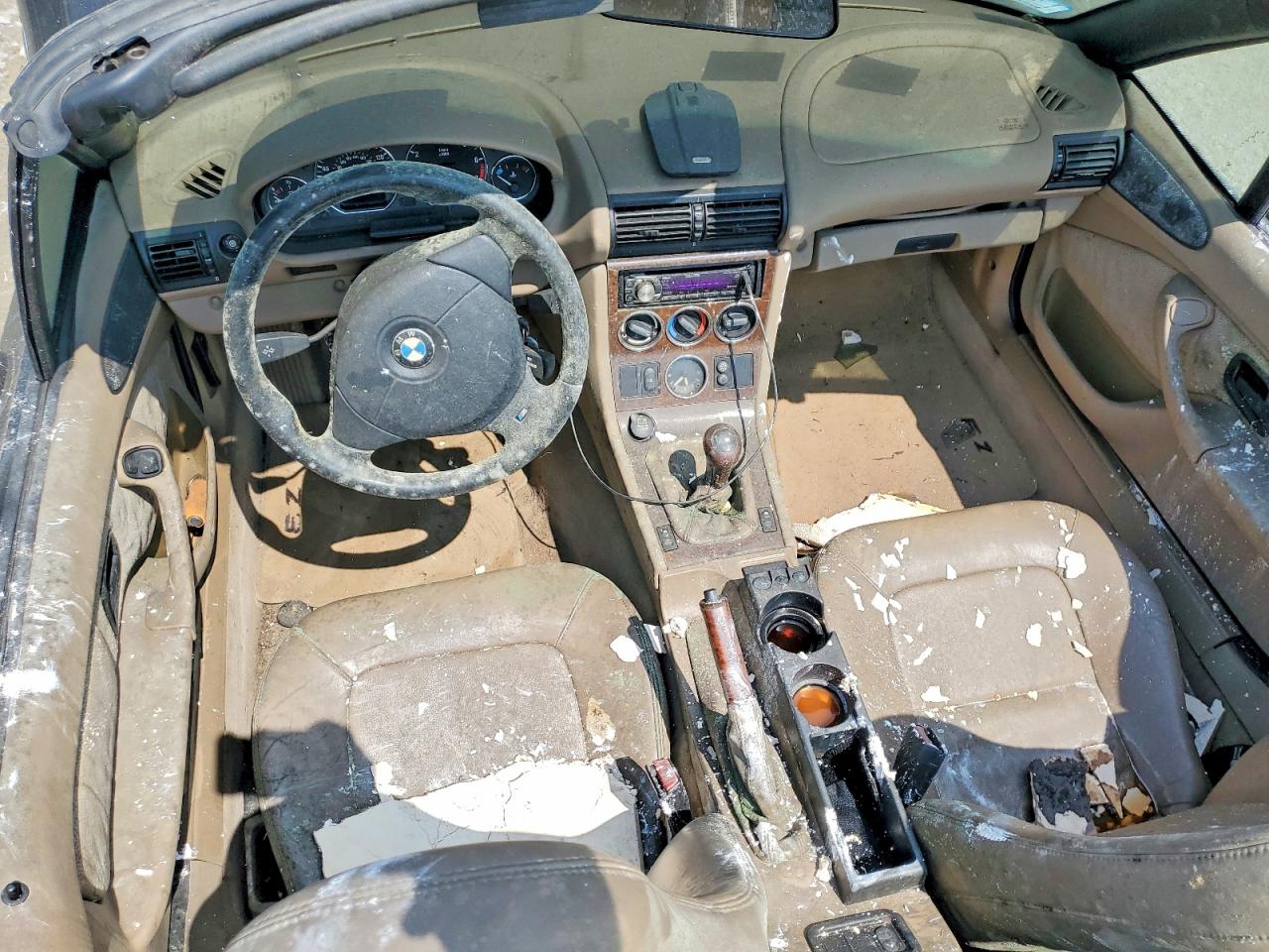 2000 Bmw Z3 2.3 Gray vin: WBACH9343YLF89676