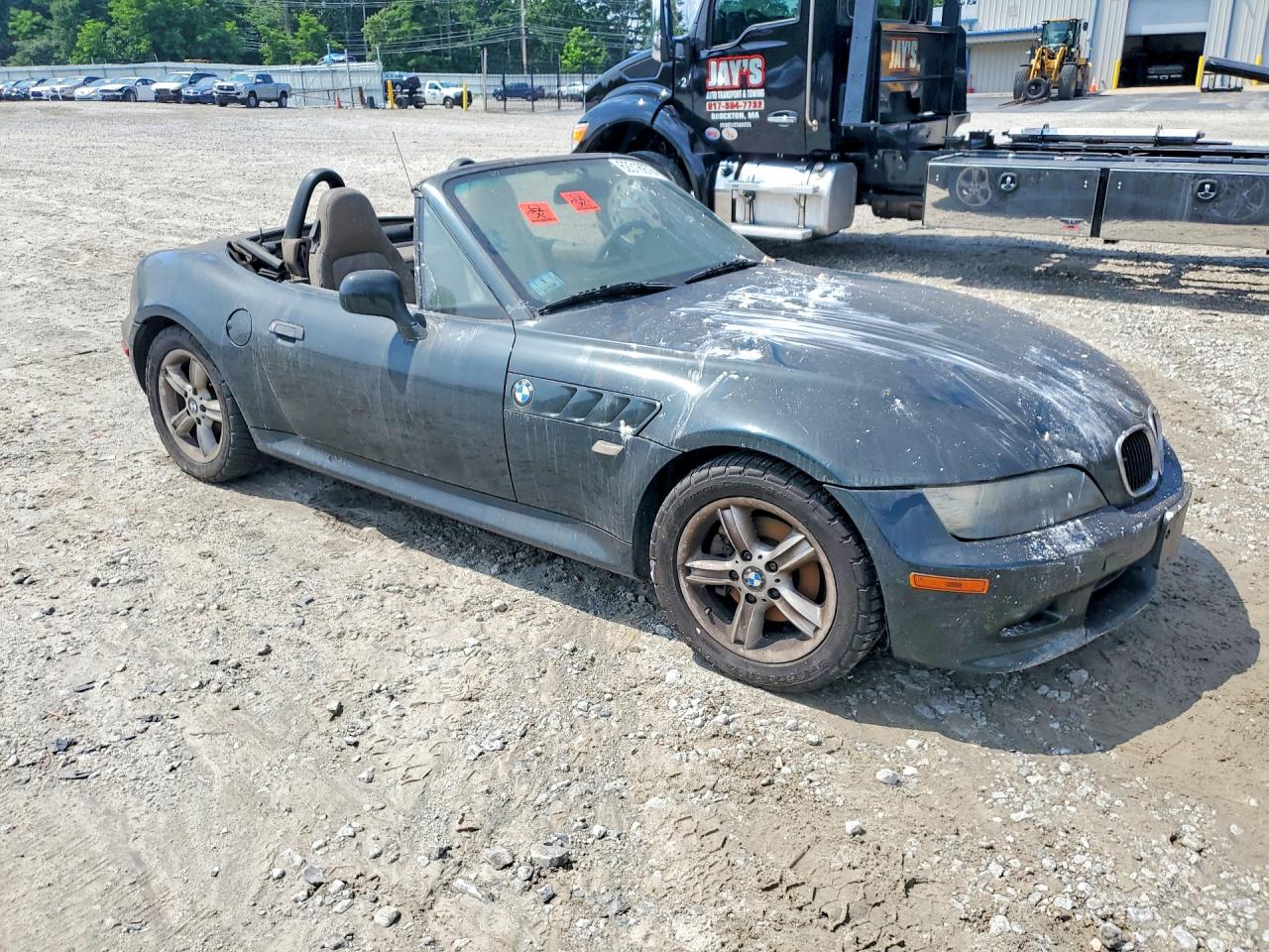2000 Bmw Z3 2.3 Gray vin: WBACH9343YLF89676