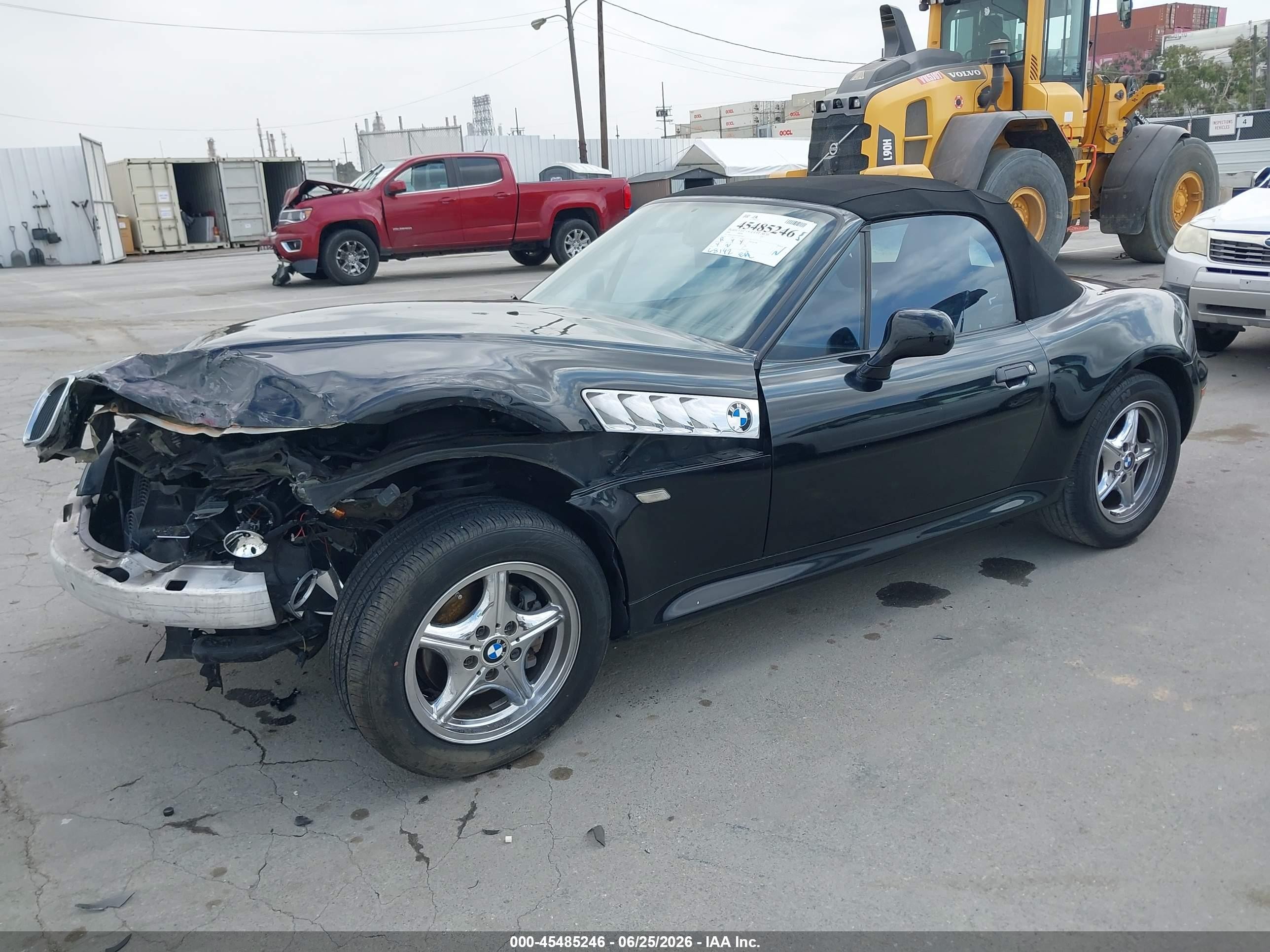 2000 Bmw Z3 2.3 Черный vin: WBACH9348YLM91000