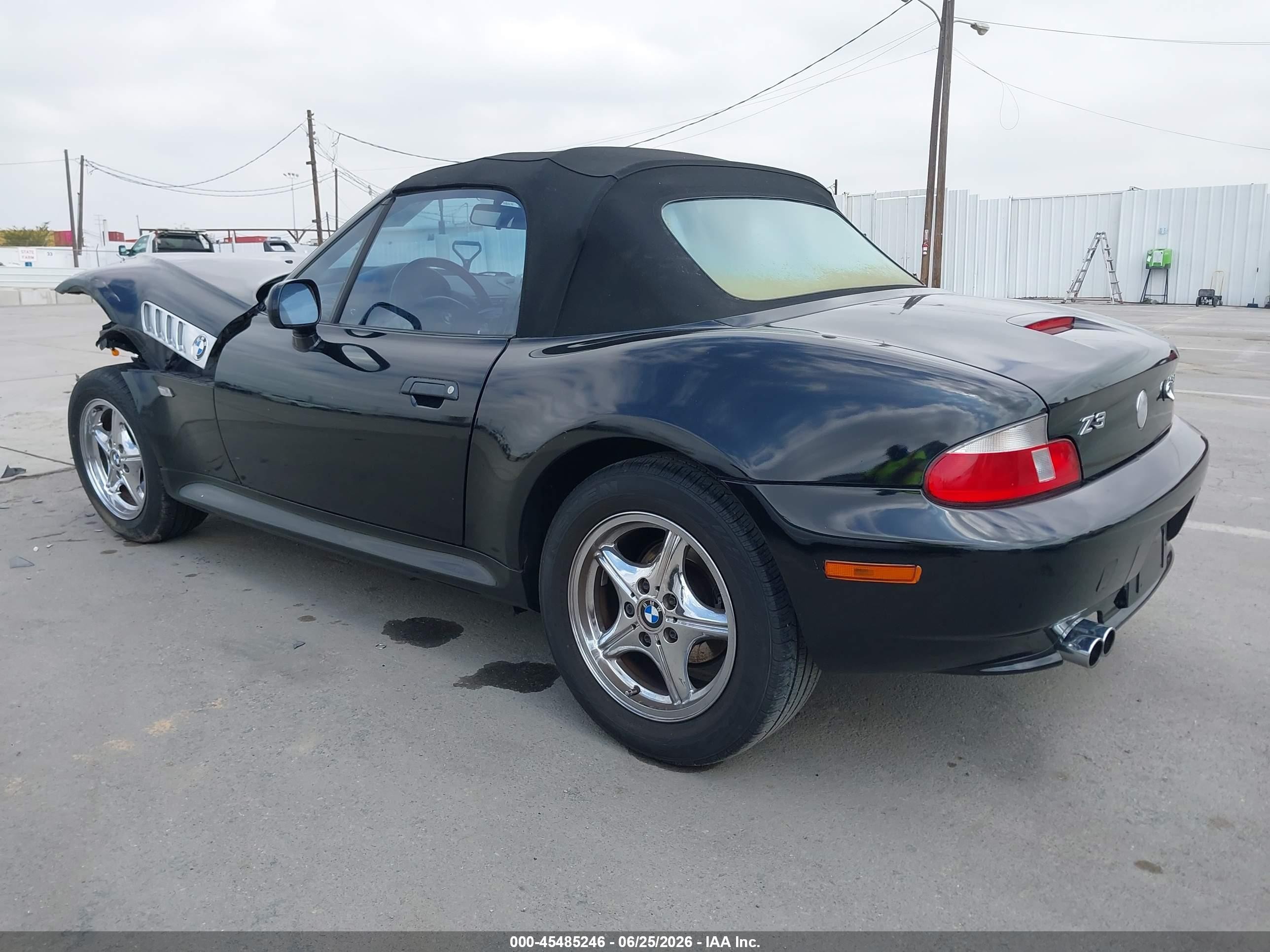 2000 Bmw Z3 2.3 Черный vin: WBACH9348YLM91000