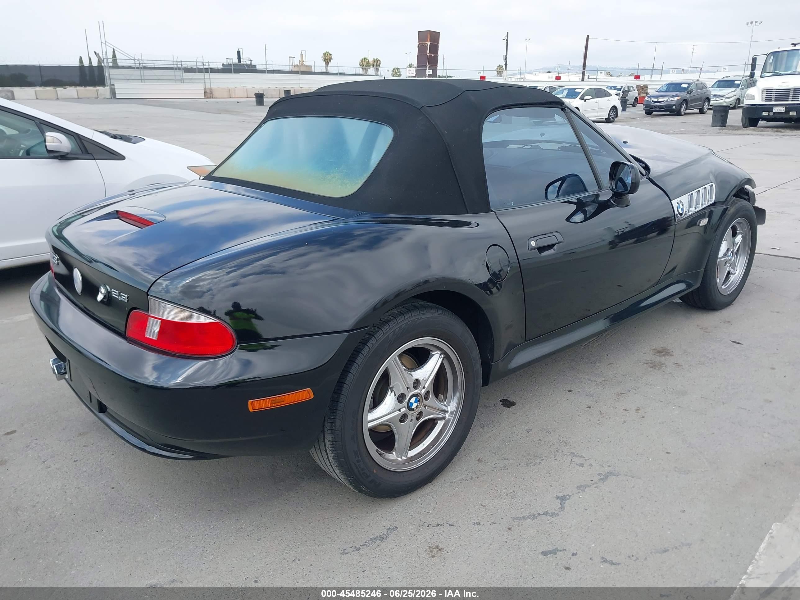 2000 Bmw Z3 2.3 Черный vin: WBACH9348YLM91000